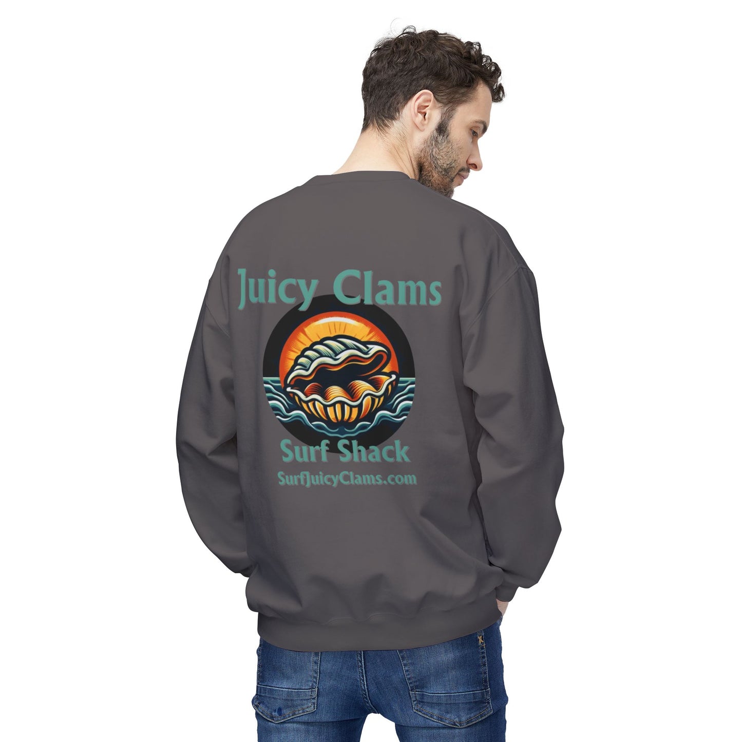 Juicy Clams Unisex Midweight Sweatshirt (A002)