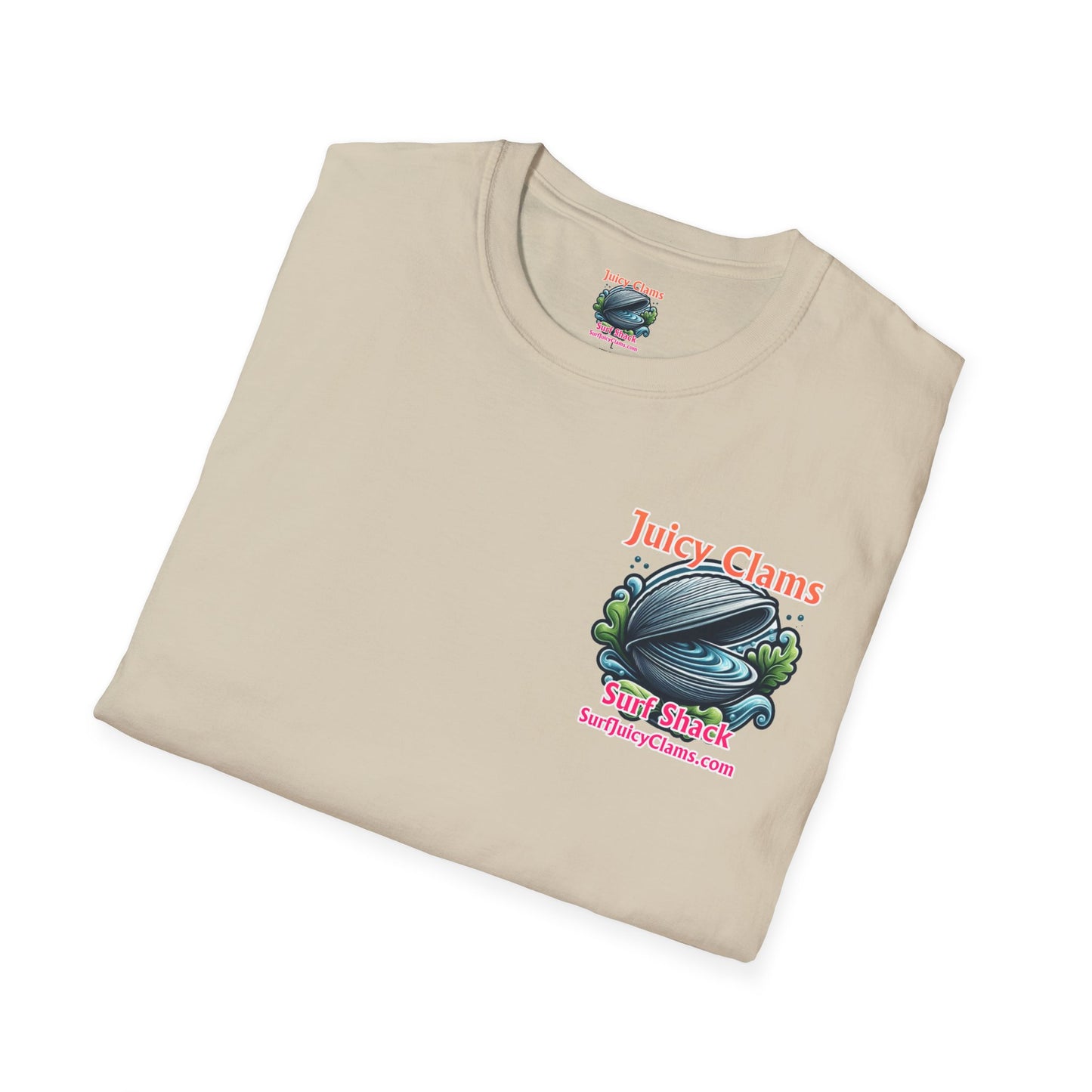 Juicy Clams Unisex Logo T-Shirt (A013)