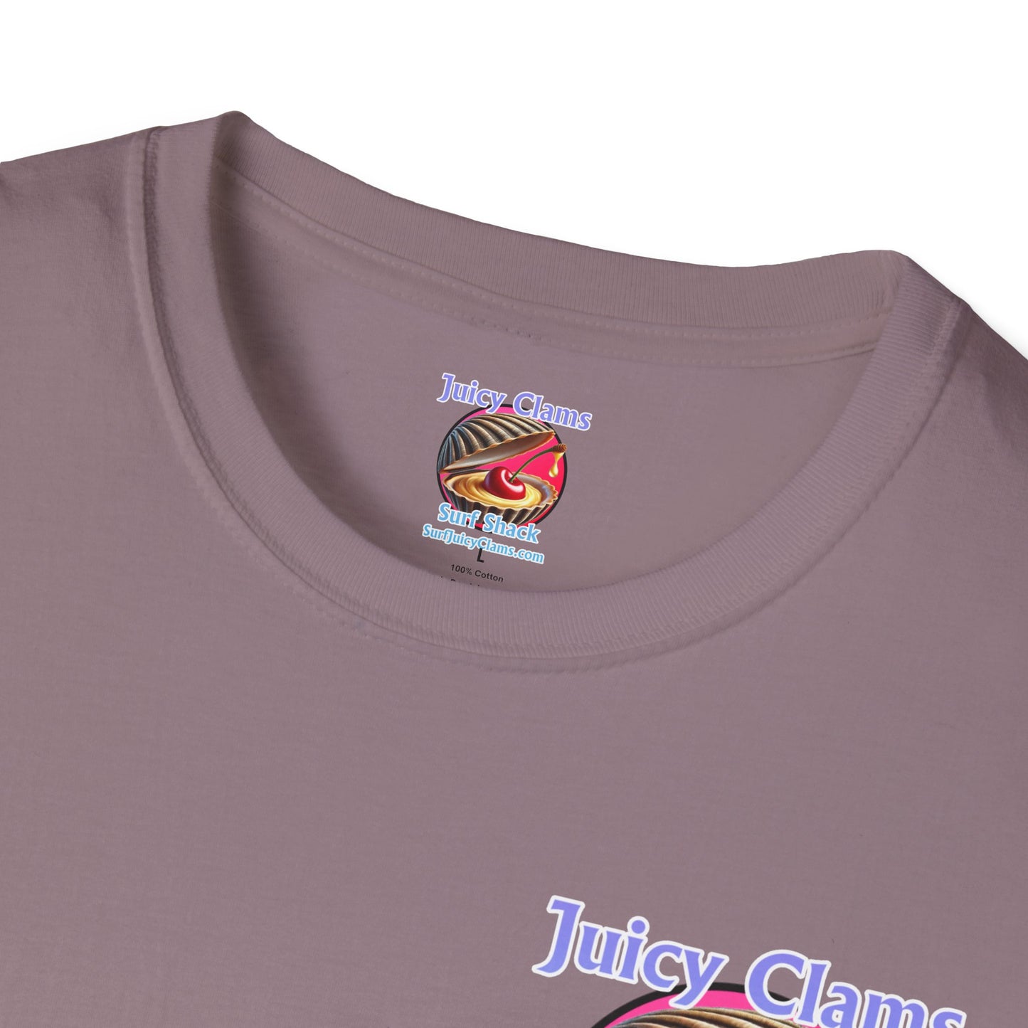 Juicy Clams Unisex Logo T-Shirt (A012)