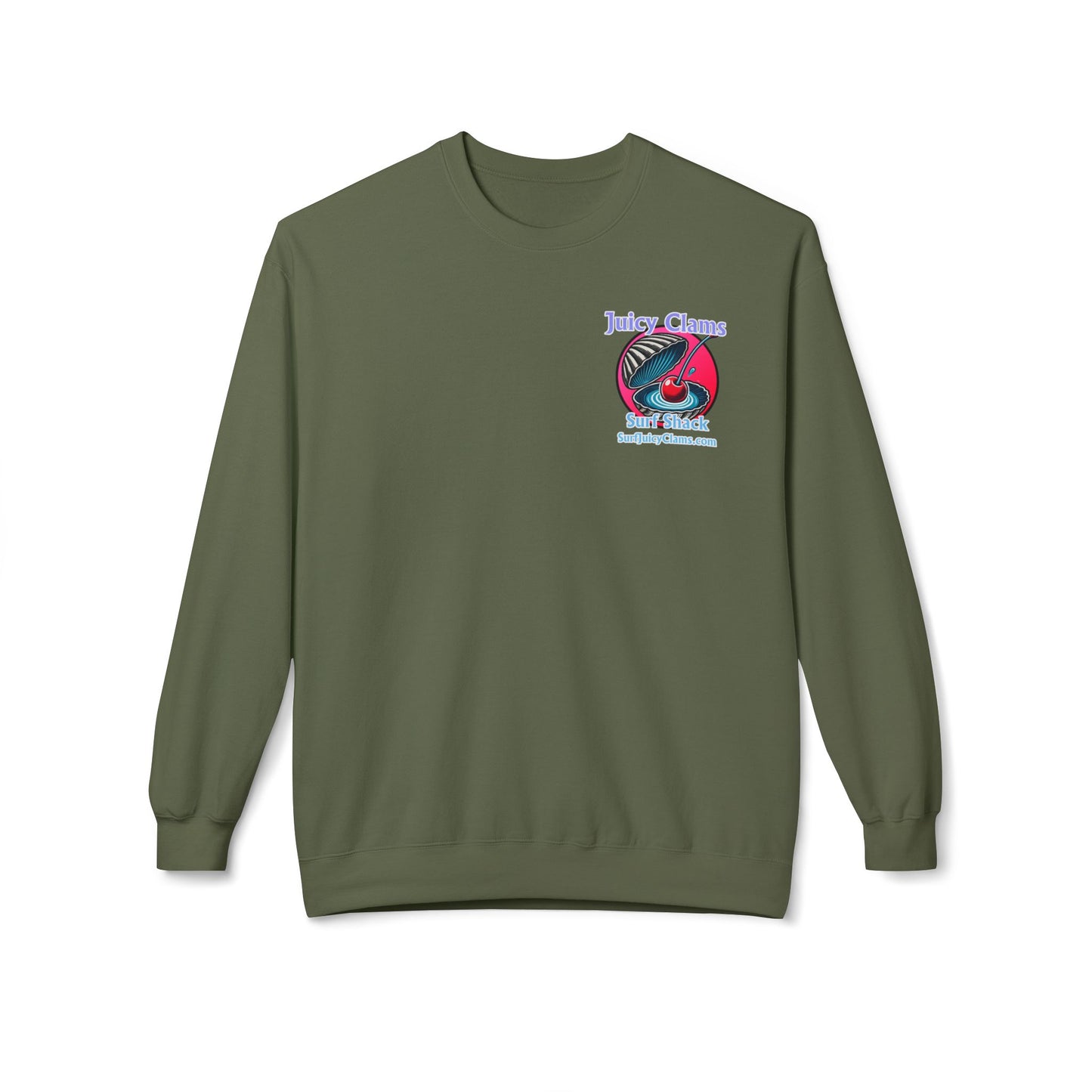 Juicy Clams Unisex Midweight Sweatshirt (A008)