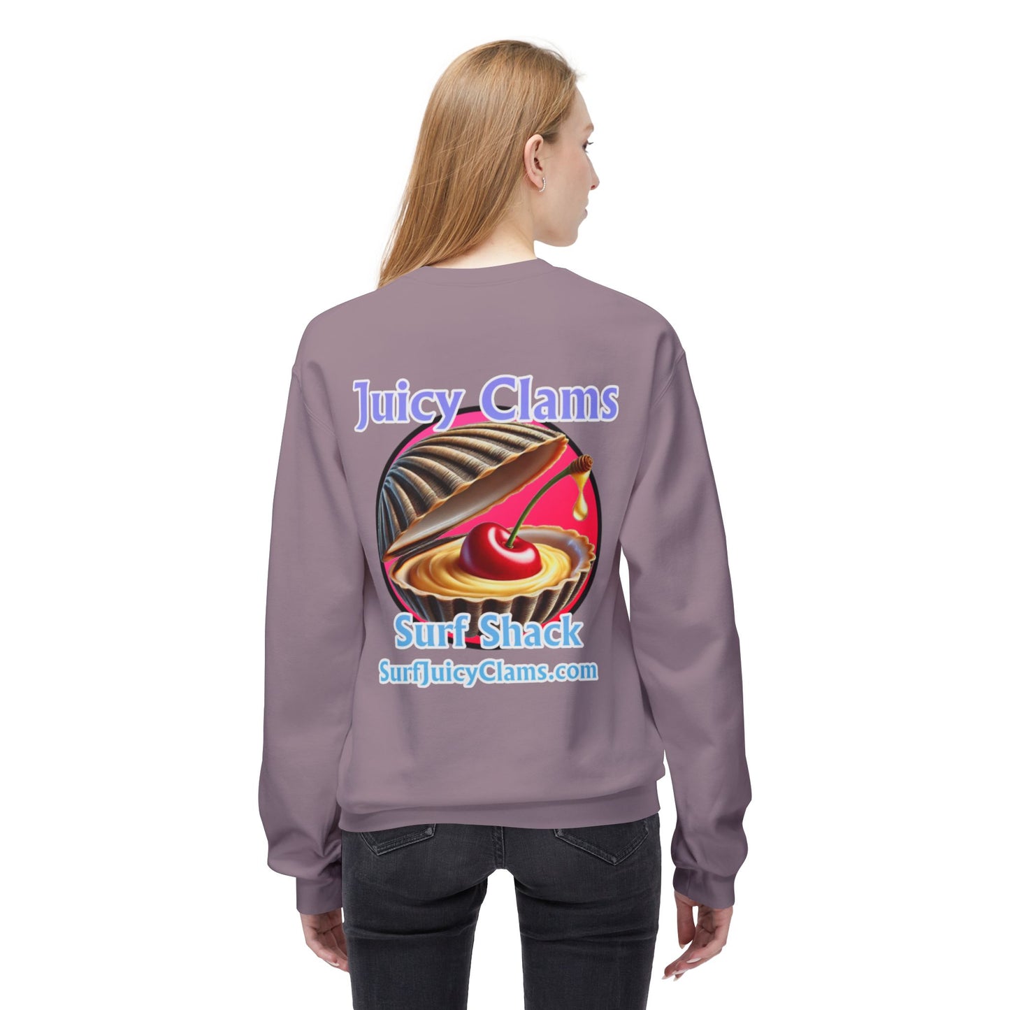 Juicy Clams Unisex Midweight Sweatshirt (A012)