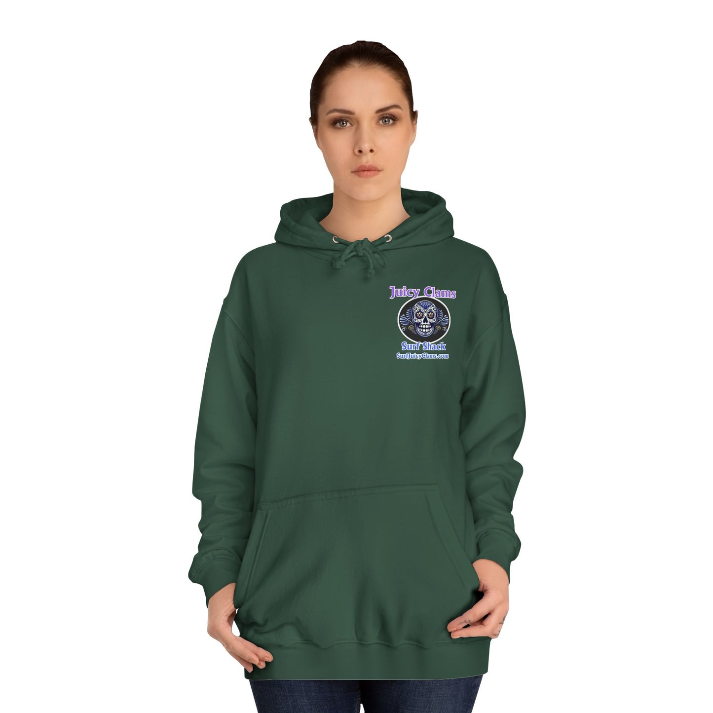 Juicy Clams Unisex College Hoodie (A006)