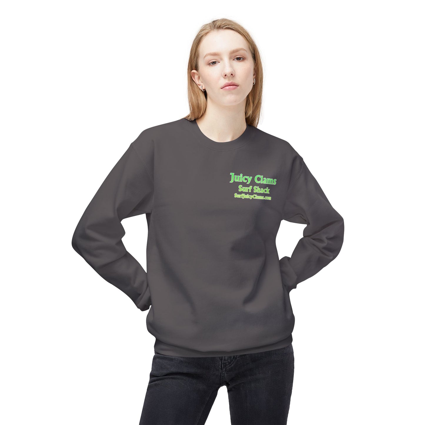 Juicy Clams Unisex Midweight Sweatshirt (D006)