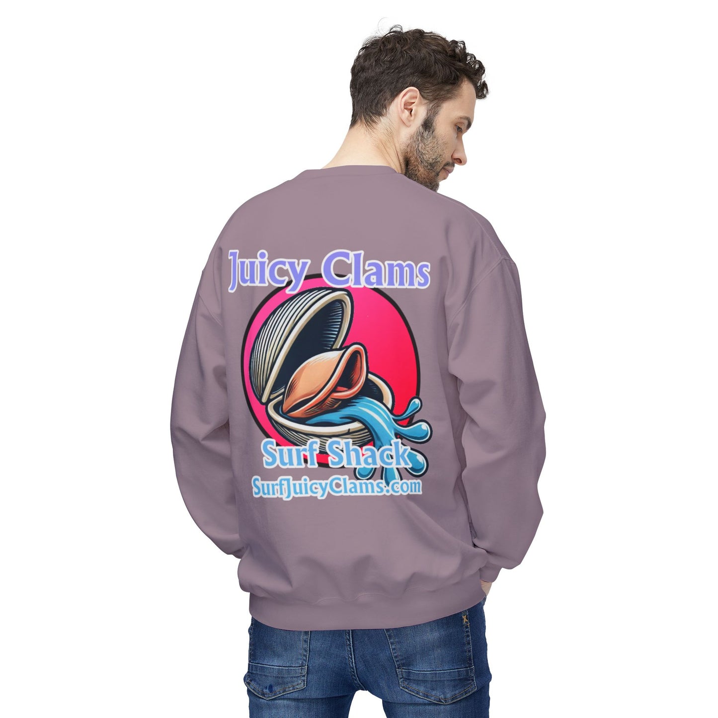 Juicy Clams Unisex Midweight Sweatshirt (A007)