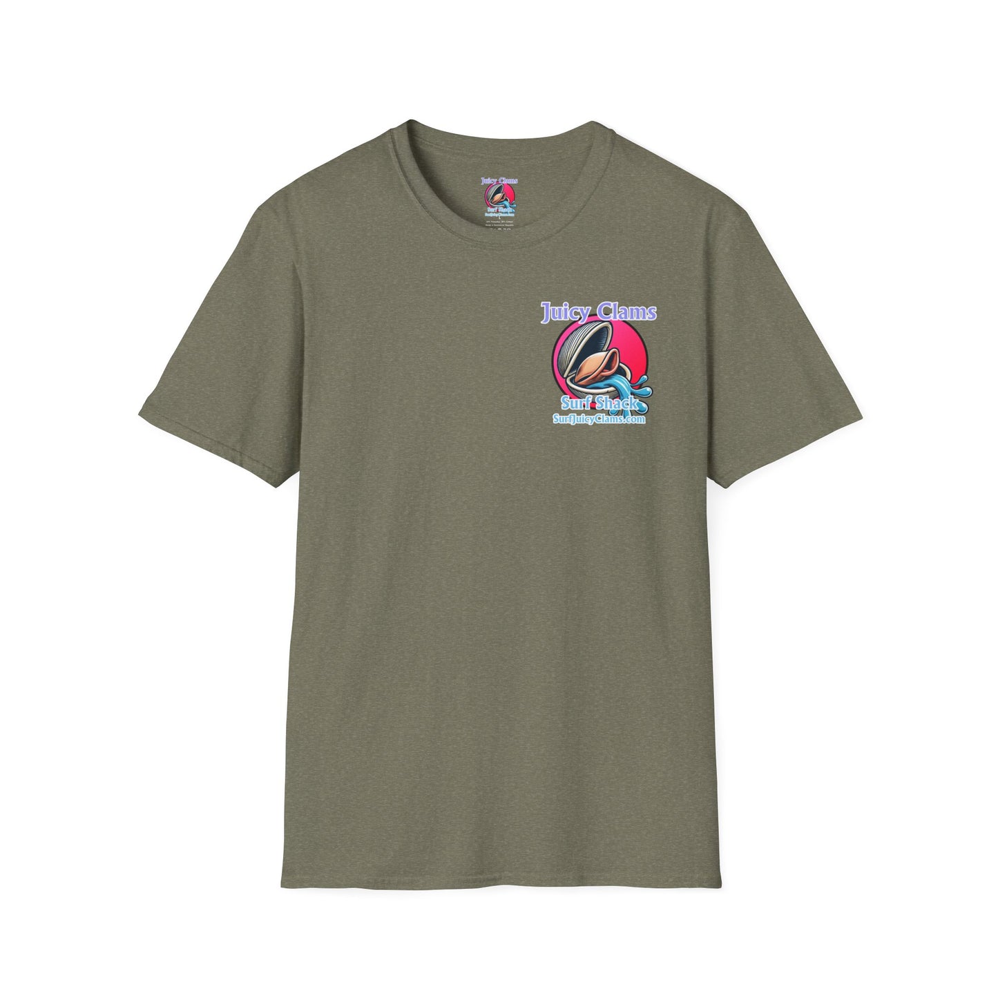Juicy Clams Unisex Logo T-Shirt (A007)