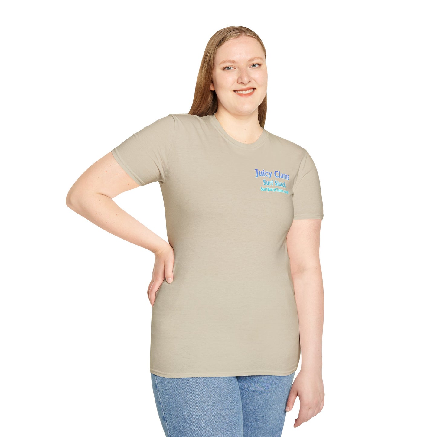 Juicy Clams Unisex Logo T-Shirt (A201)