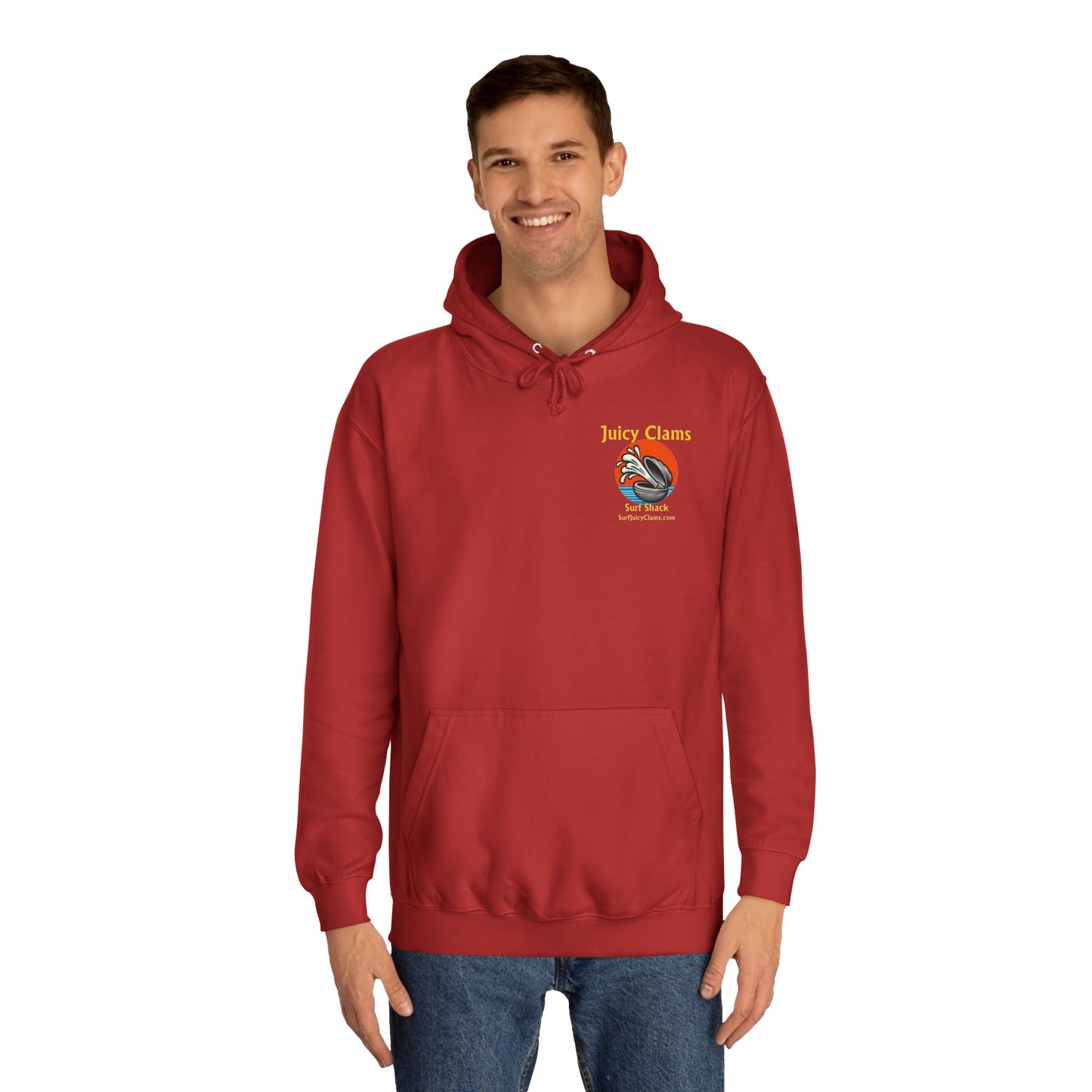 Juicy Clams Unisex College Hoodie (A005)