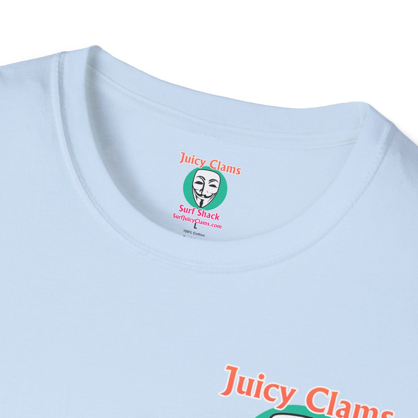 Juicy Clams Unisex Logo T-Shirt (A009)