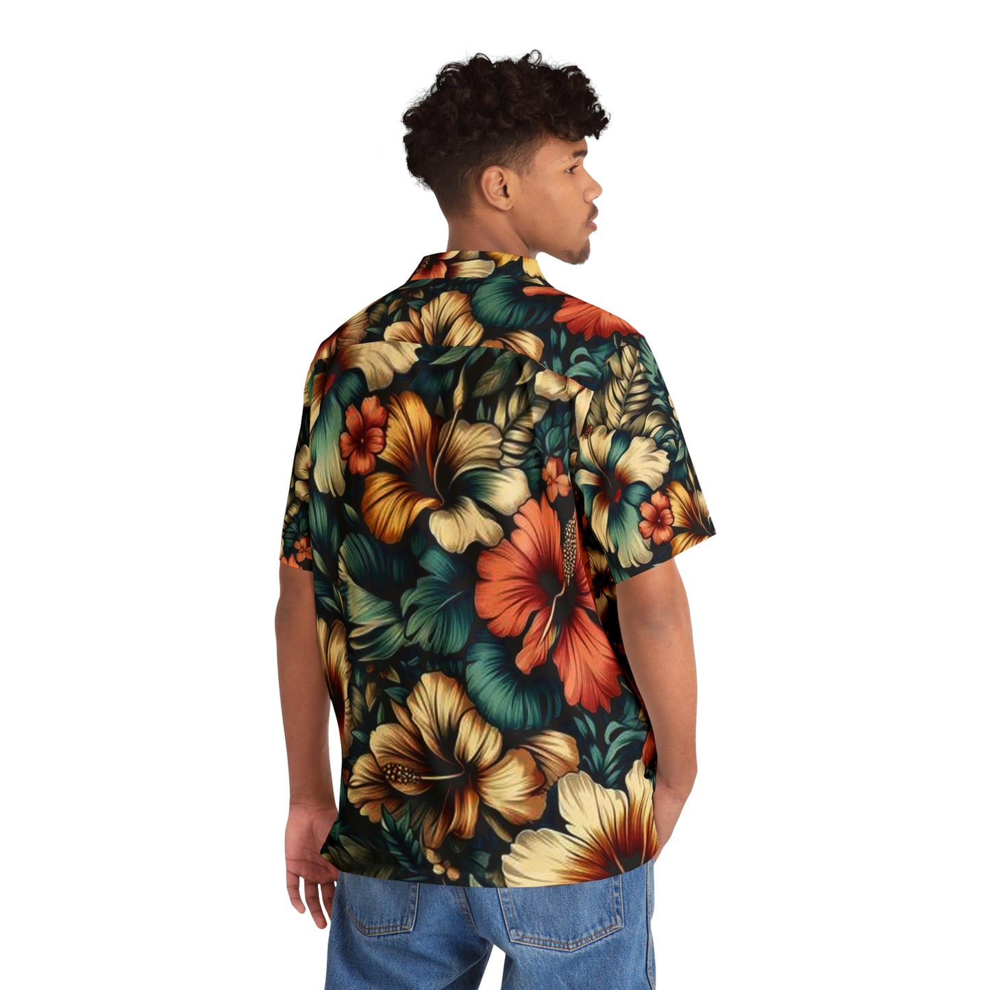 Juicy Clams Men's Hawaiian Shirt (1081)