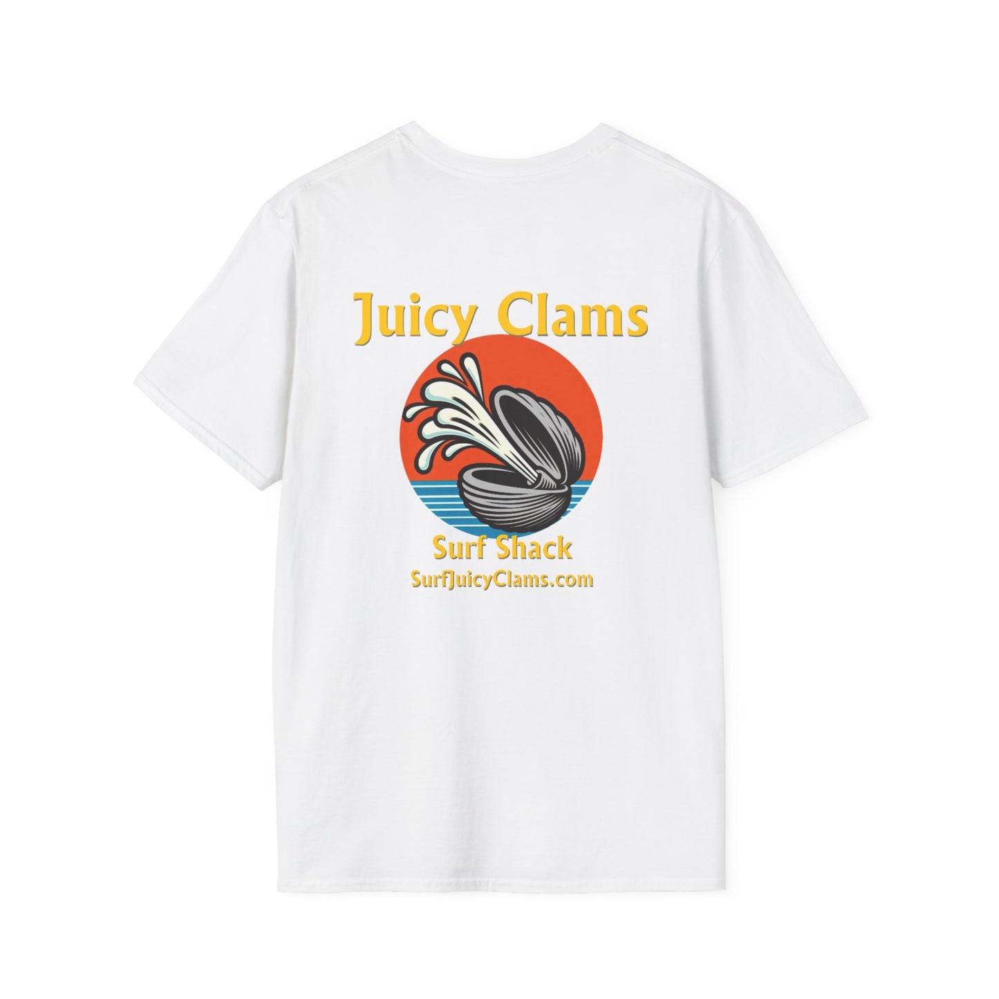 Juicy Clams Unisex Logo T-Shirt (A005)