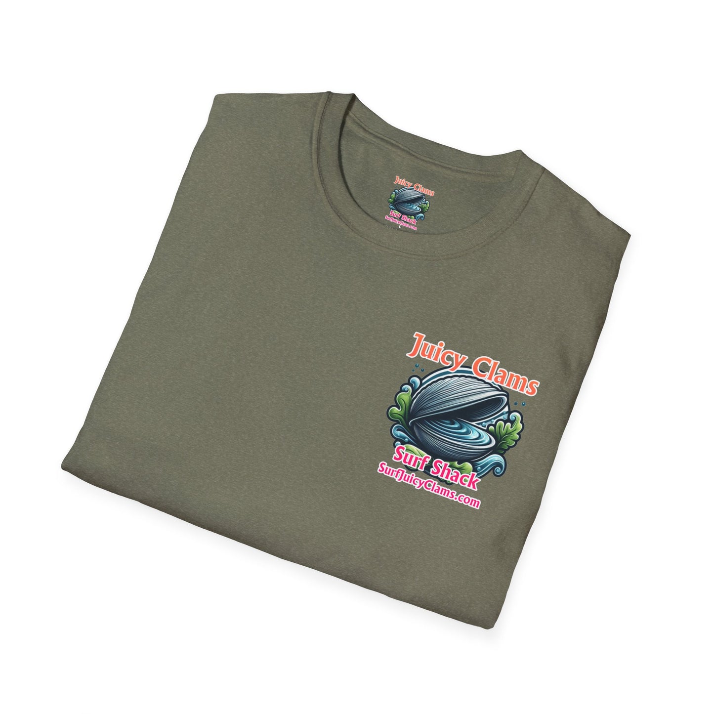 Juicy Clams Unisex Logo T-Shirt (A013)