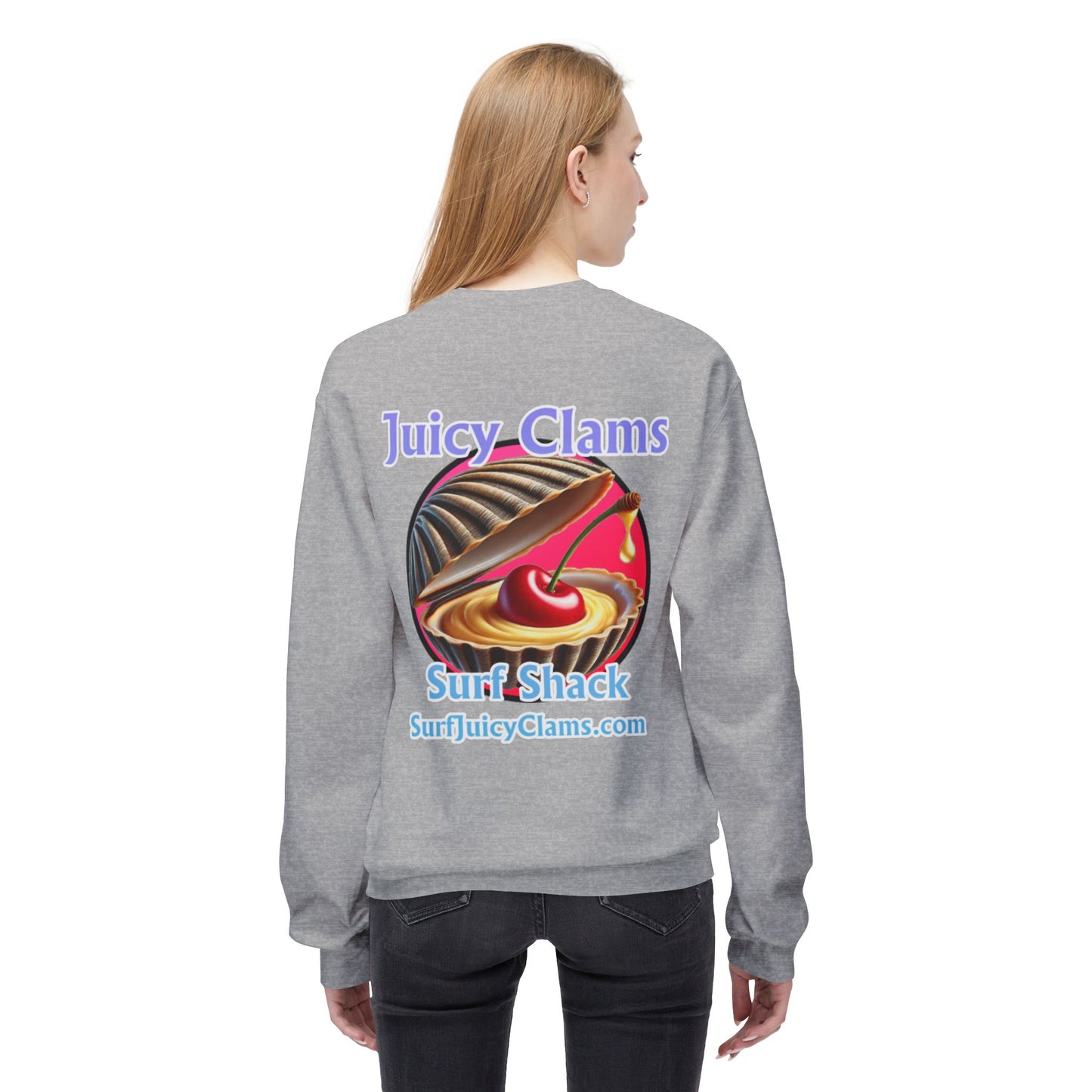 Juicy Clams Unisex Midweight Sweatshirt (A012)