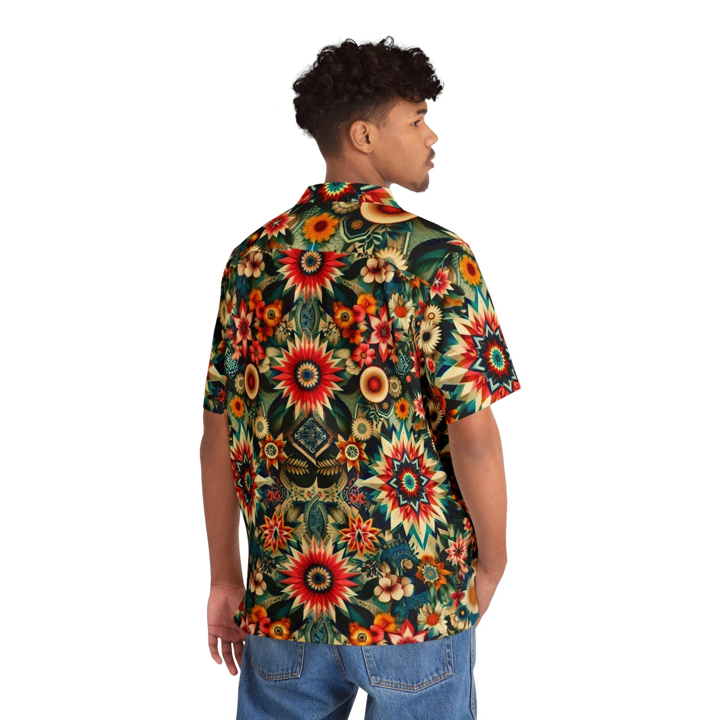 Juicy Clams Men's Hawaiian Shirt (H050)