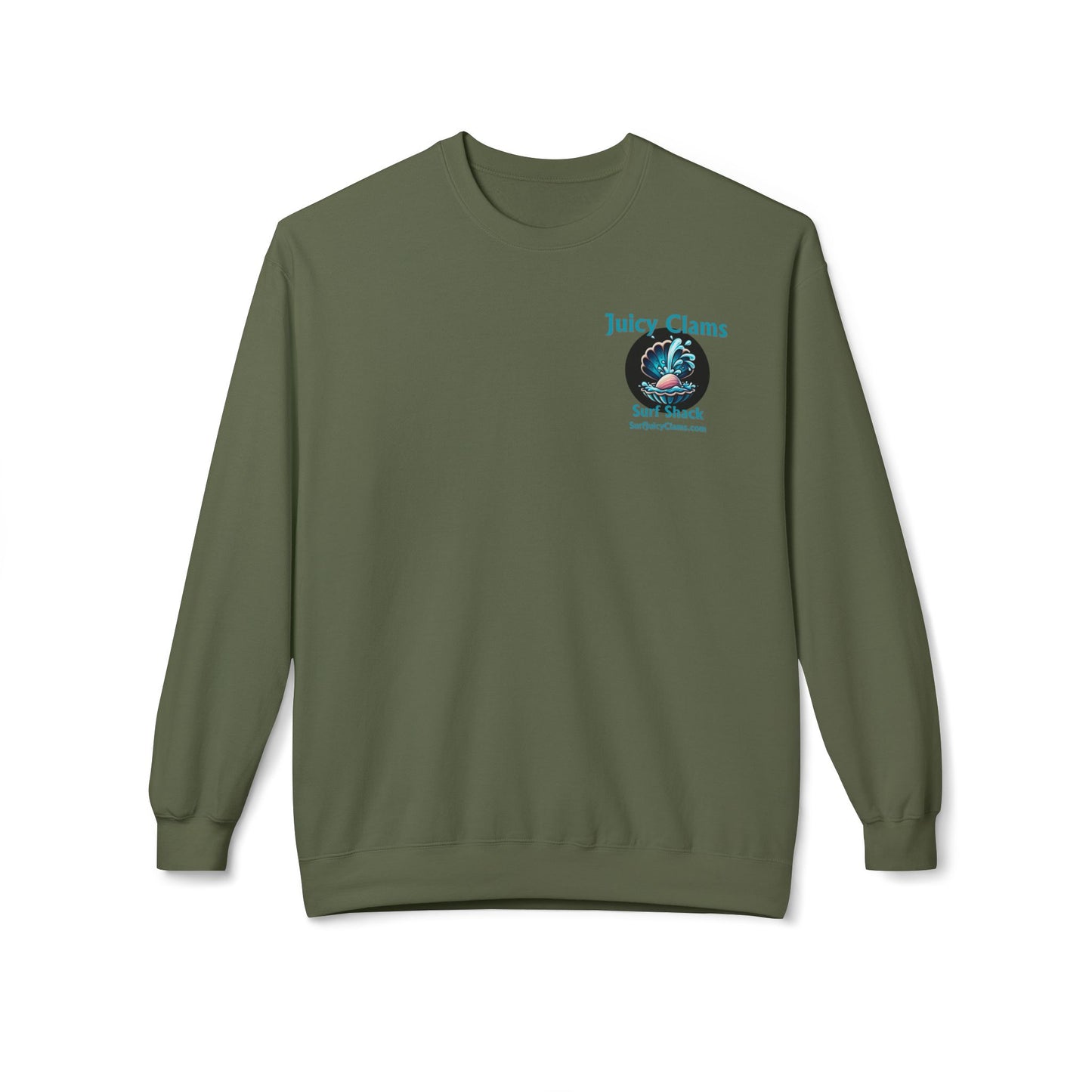 Juicy Clams Unisex Midweight Sweatshirt (A004)