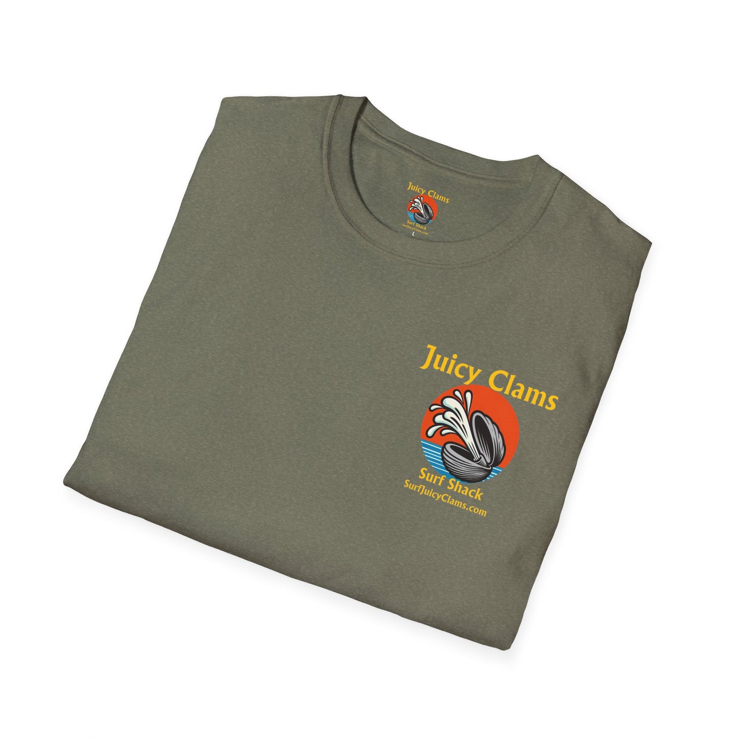 Juicy Clams Unisex Logo T-Shirt (A005)