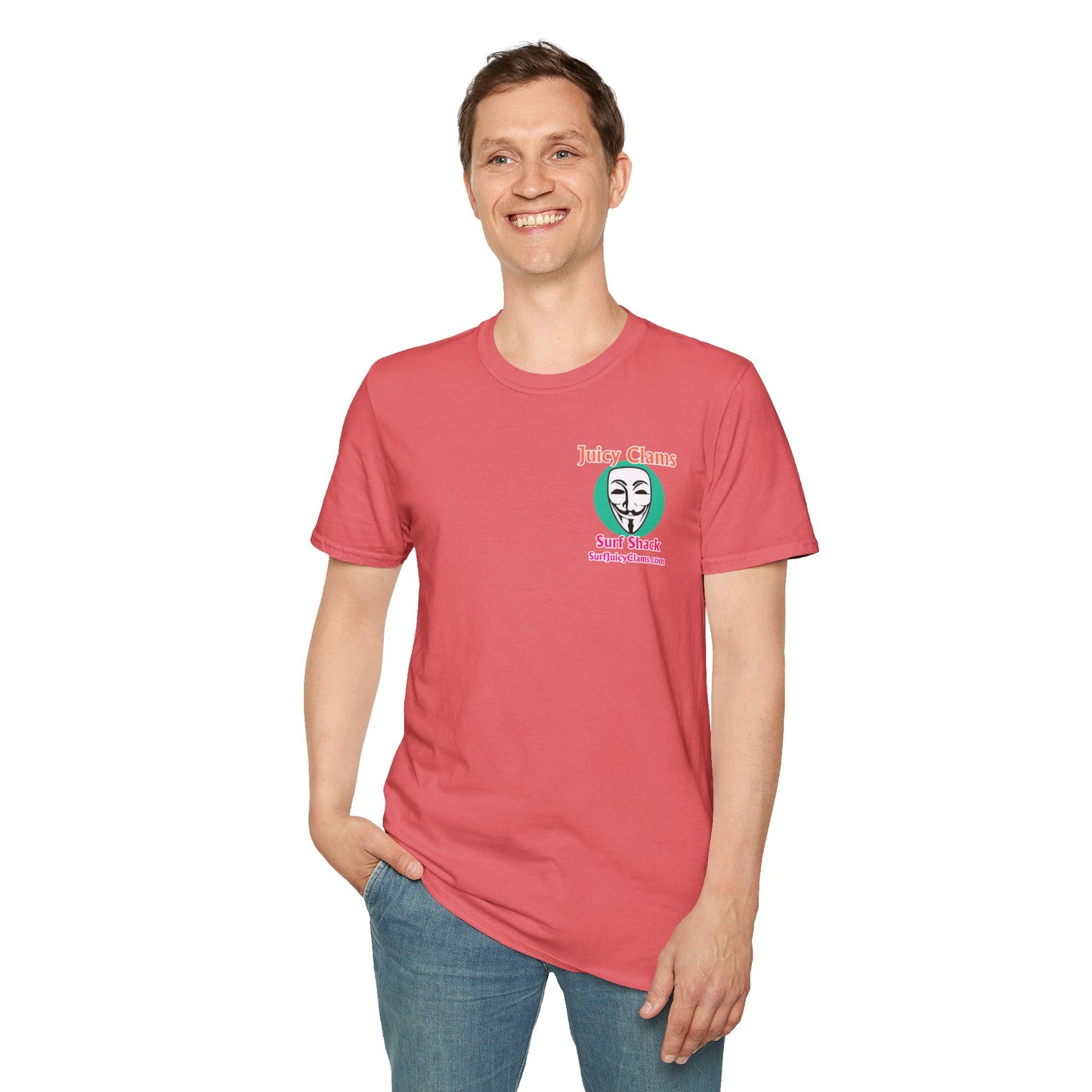 Juicy Clams Unisex Logo T-Shirt (A009)