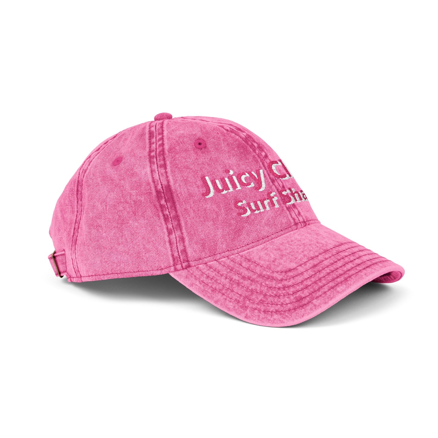 Juicy Clams Embroidered Vintage Cap (E003)