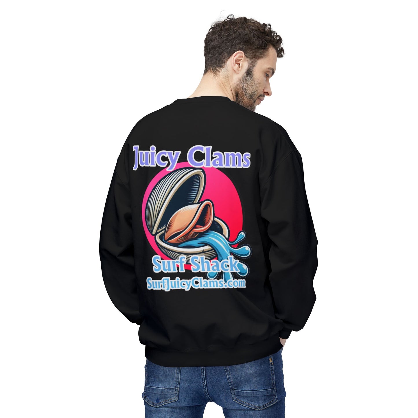 Juicy Clams Unisex Midweight Sweatshirt (A007)