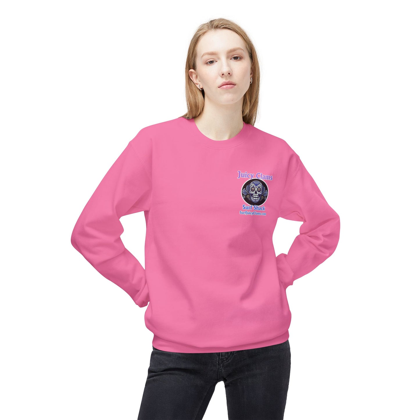 Juicy Clams Unisex Midweight Sweatshirt (A006)