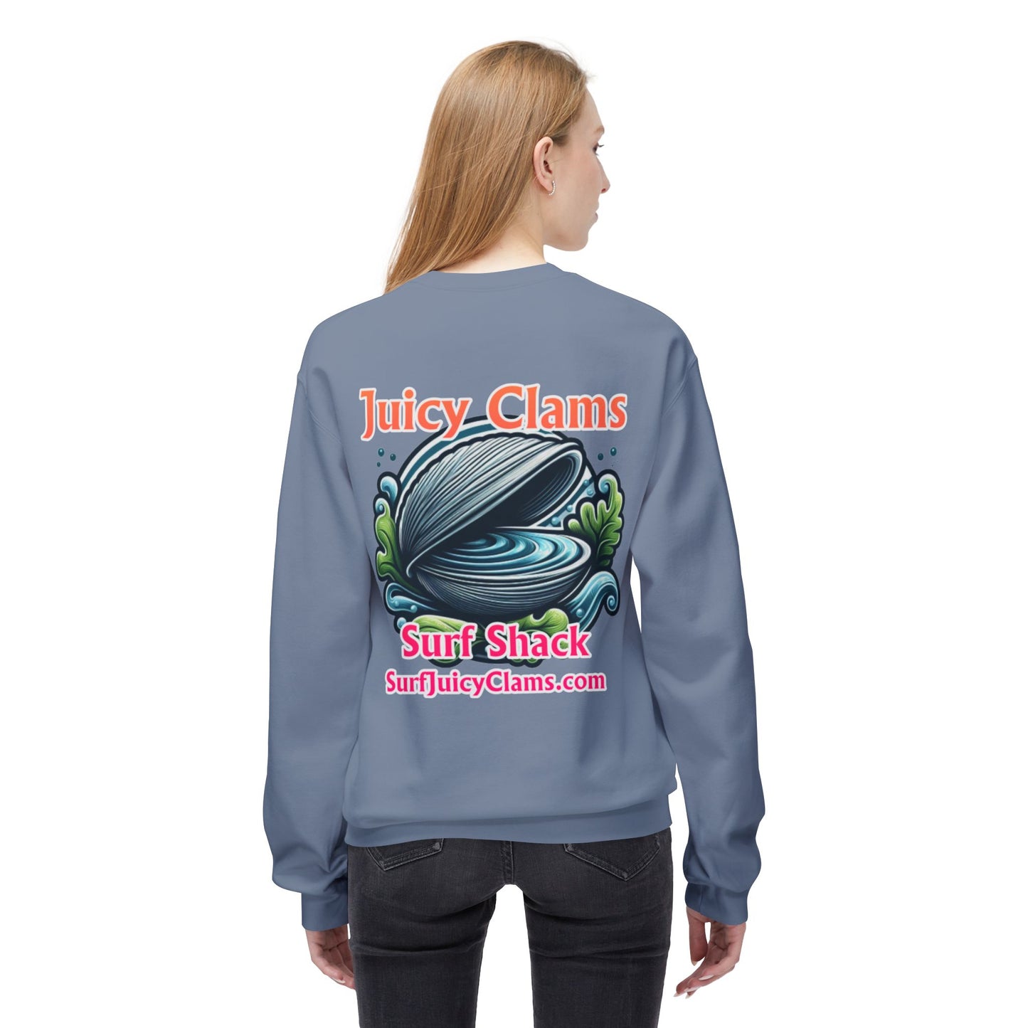 Juicy Clams Unisex Midweight Sweatshirt (A013)