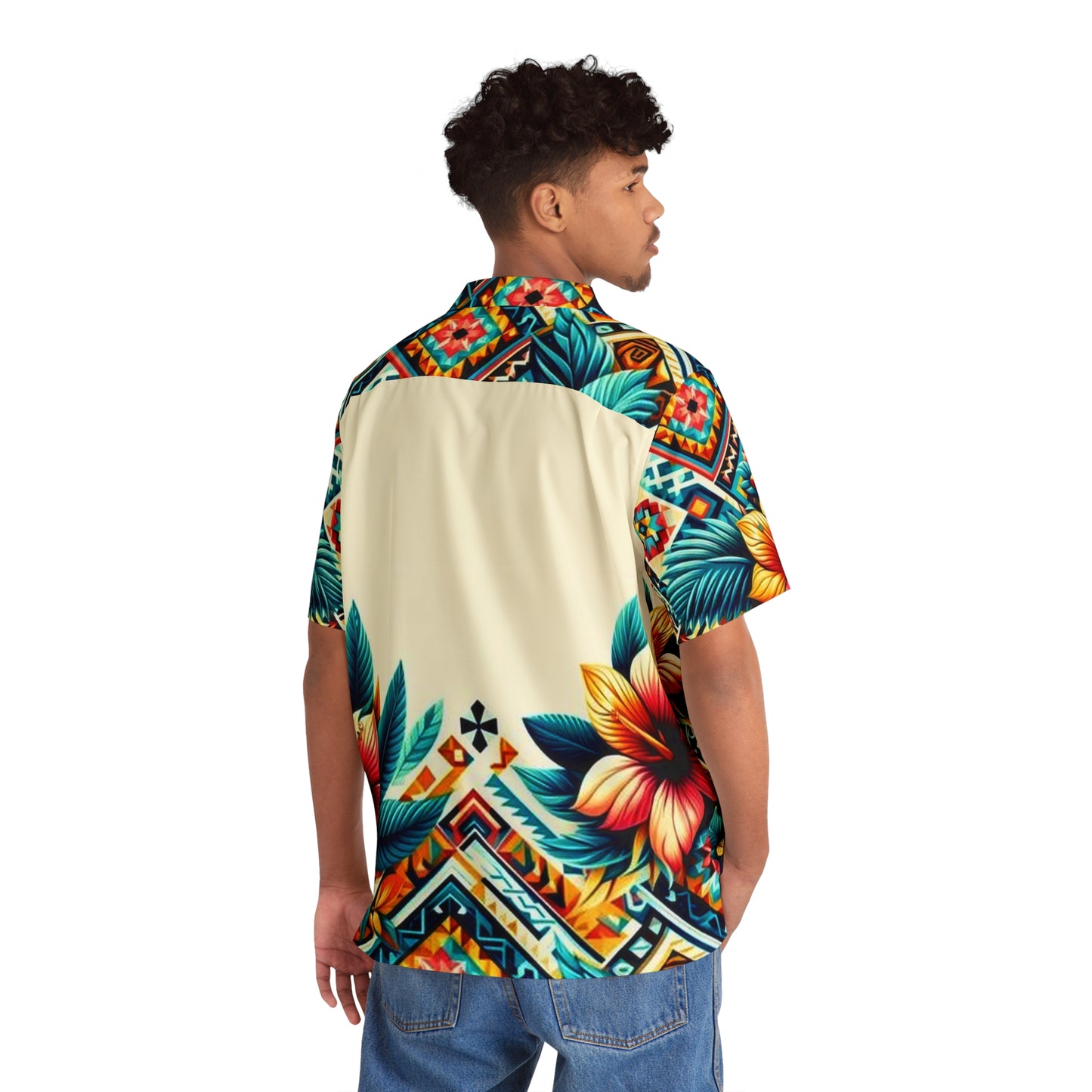 Juicy Clams Men's Hawaiian Shirt (1007)