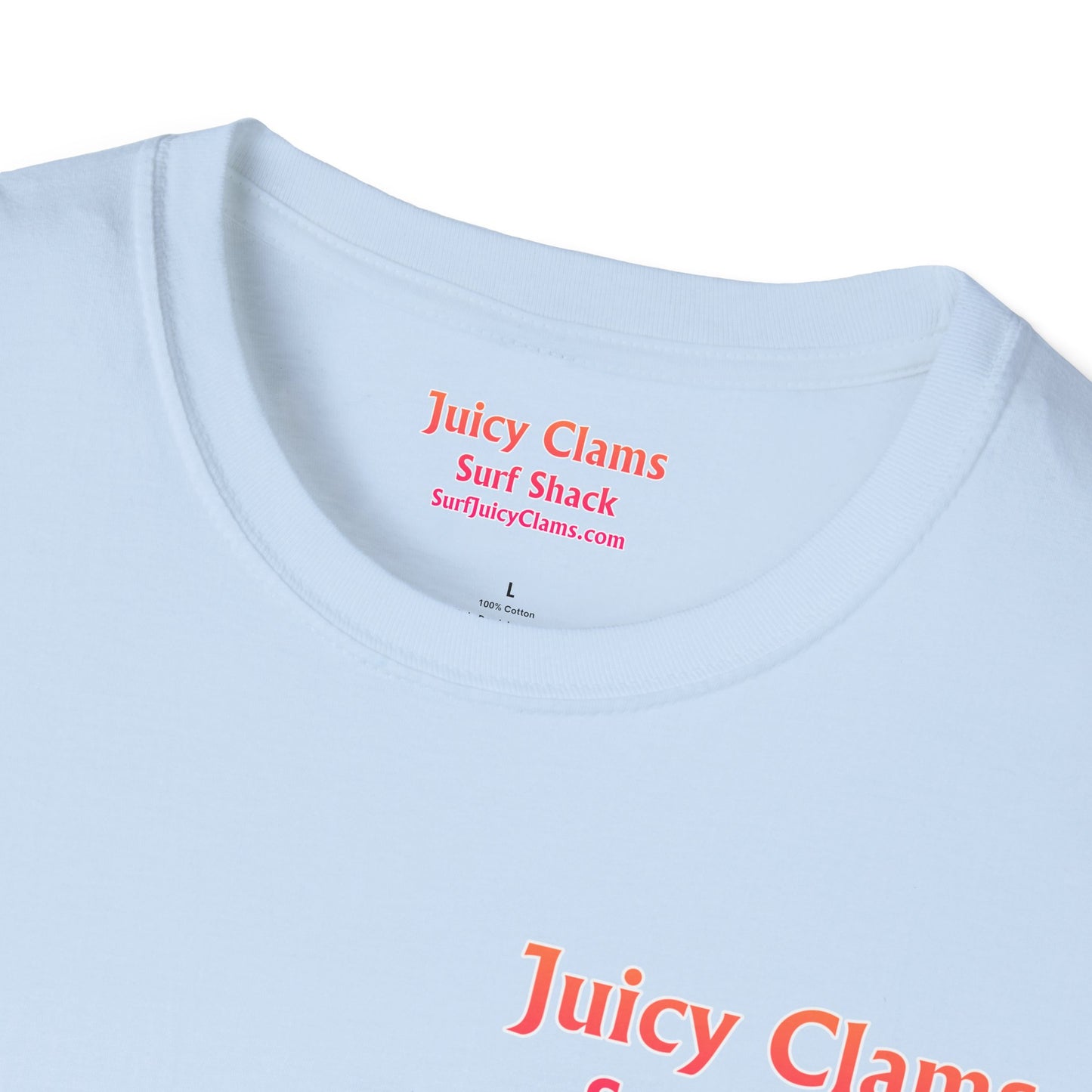 Juicy Clams Unisex Logo T-Shirt (A200)