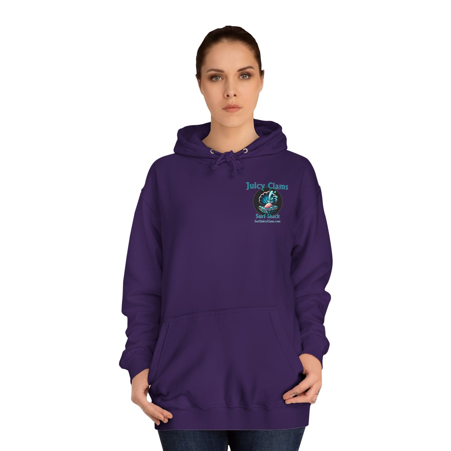 Juicy Clams Unisex College Hoodie (A004)