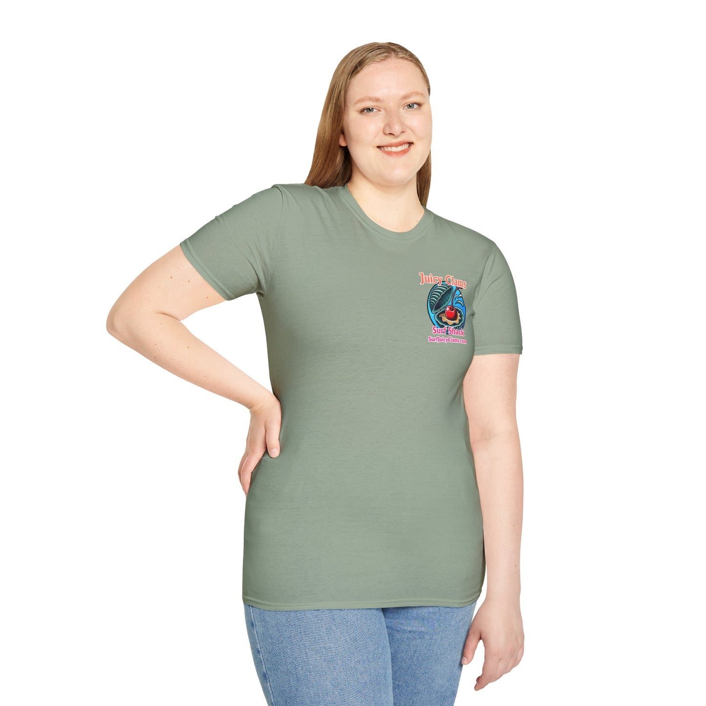 Juicy Clams Unisex Logo T-Shirt (A003)