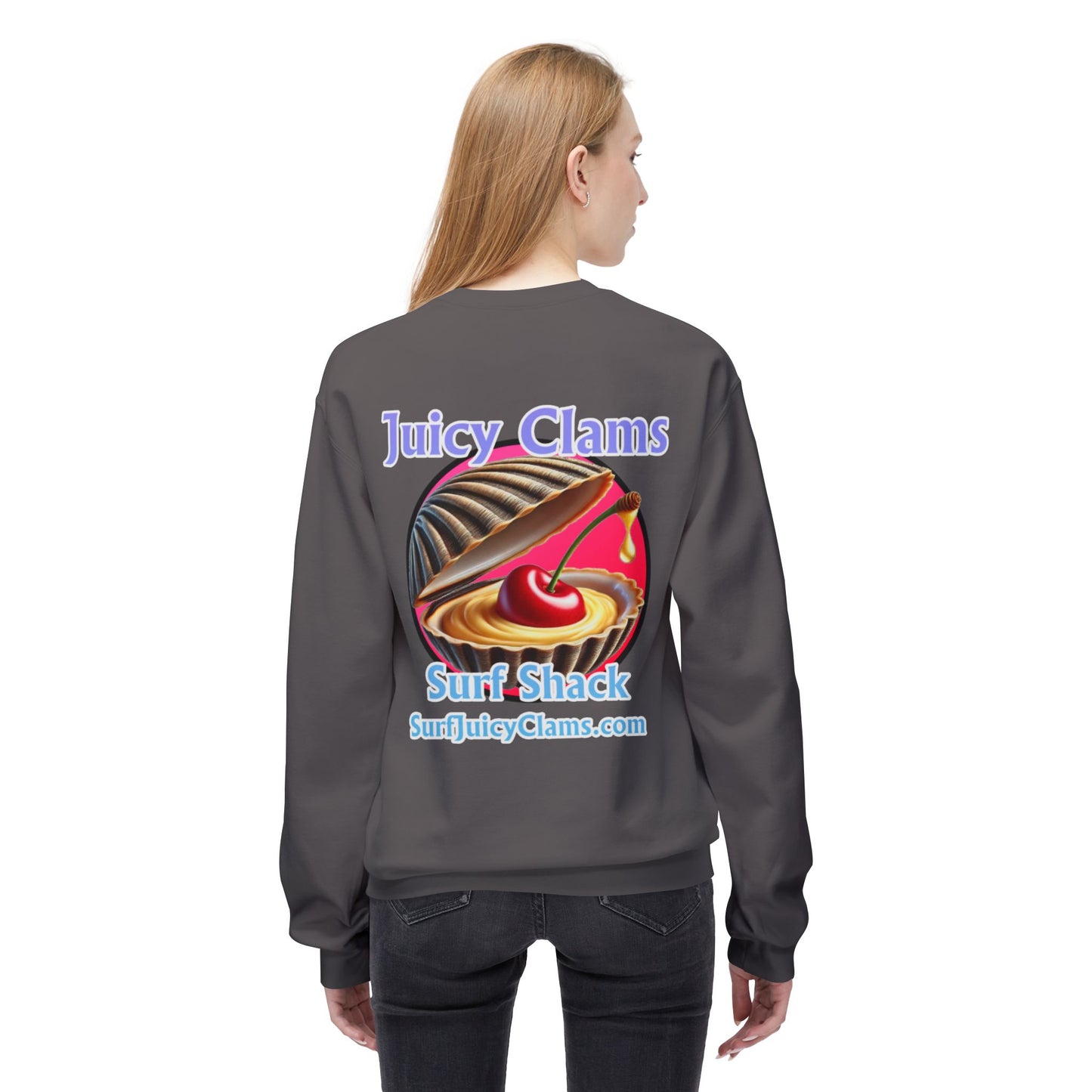 Juicy Clams Unisex Midweight Sweatshirt (A012)