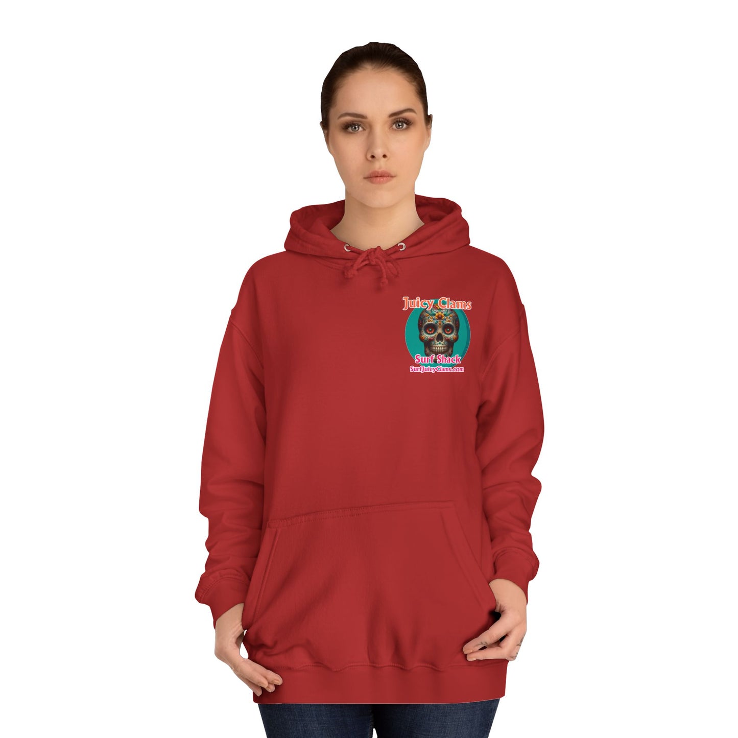 Juicy Clams Unisex College Hoodie (A014)