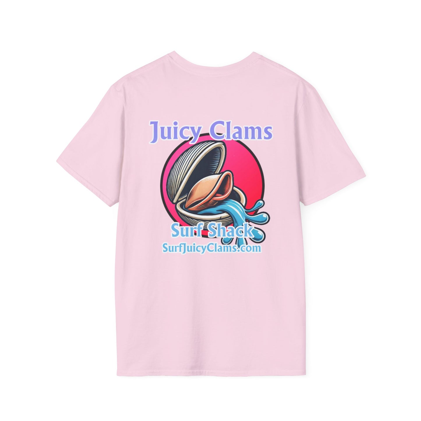 Juicy Clams Unisex Logo T-Shirt (A007)