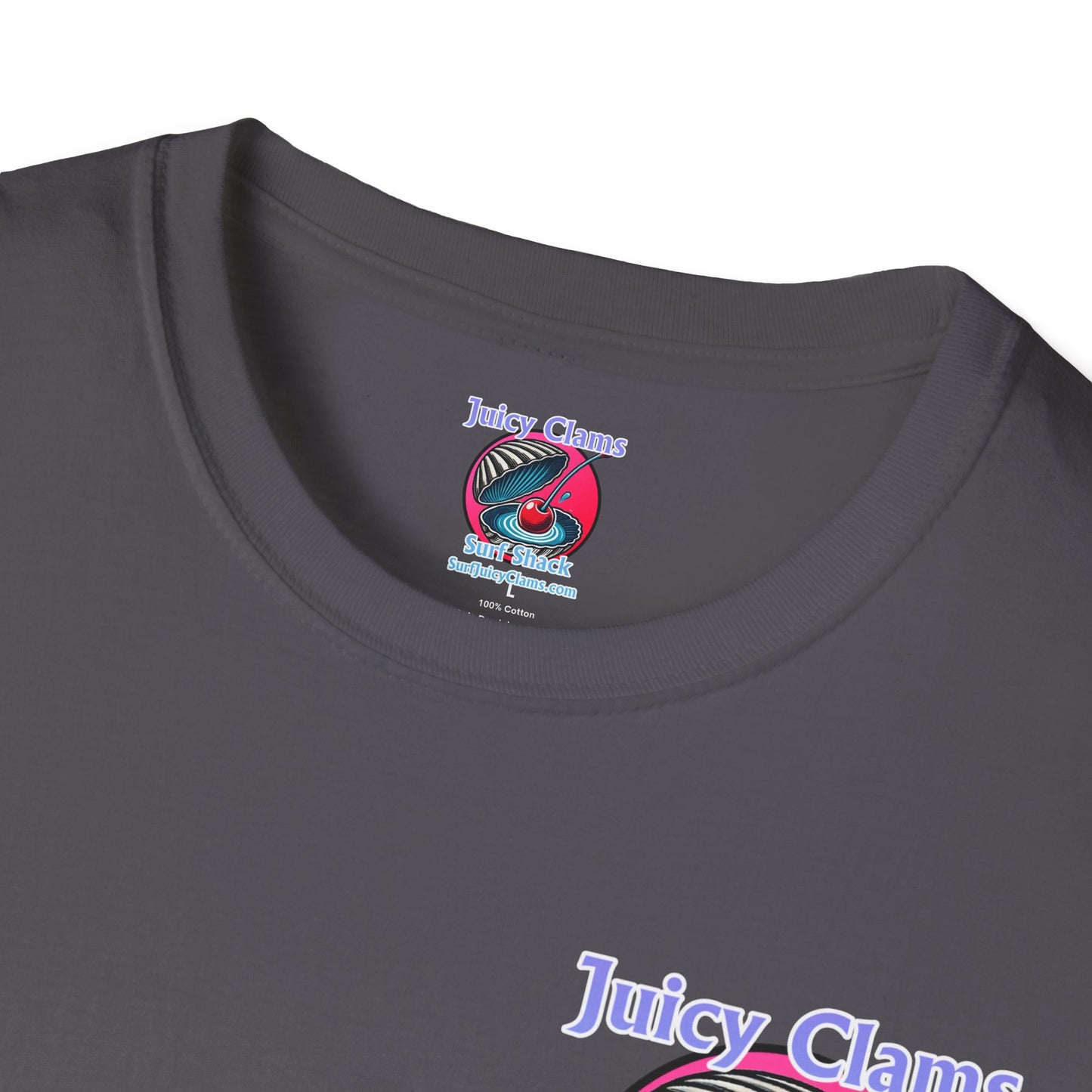 Juicy Clams Unisex Logo T-Shirt (A008)