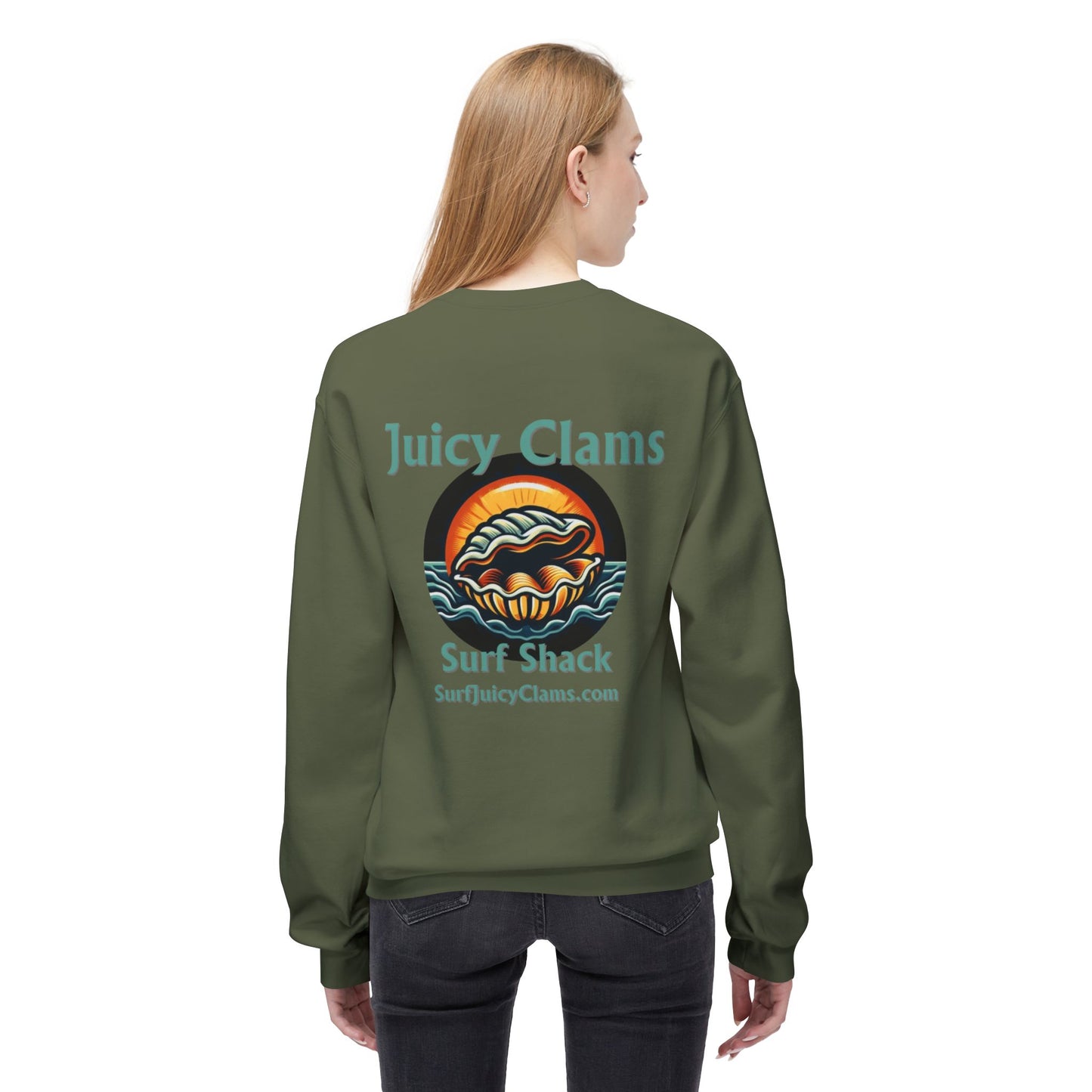 Juicy Clams Unisex Midweight Sweatshirt (A002)