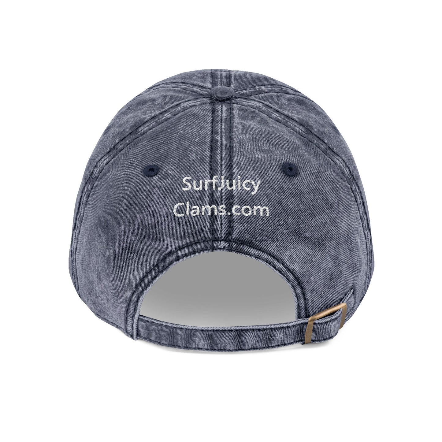Juicy Clams Embroidered Vintage Cap (E007)