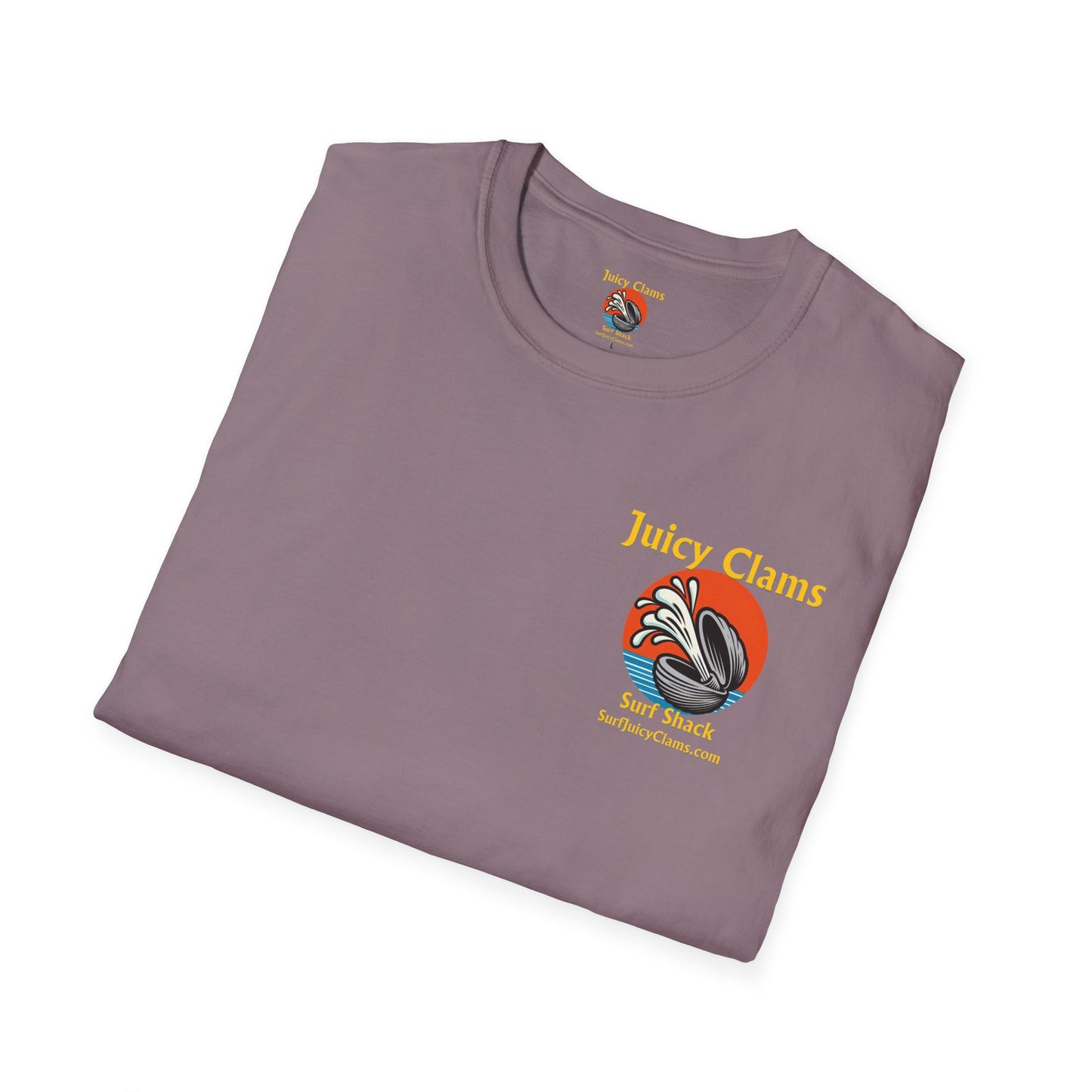 Juicy Clams Unisex Logo T-Shirt (A005)