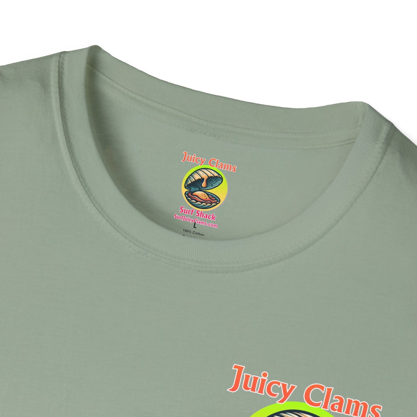 Juicy Clams Unisex Logo T-Shirt (A010)