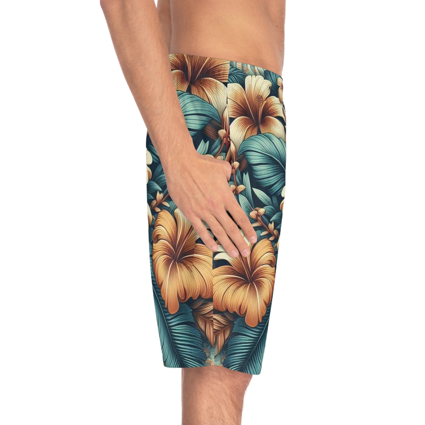 Juicy Clams Men's Board Shorts (H093)