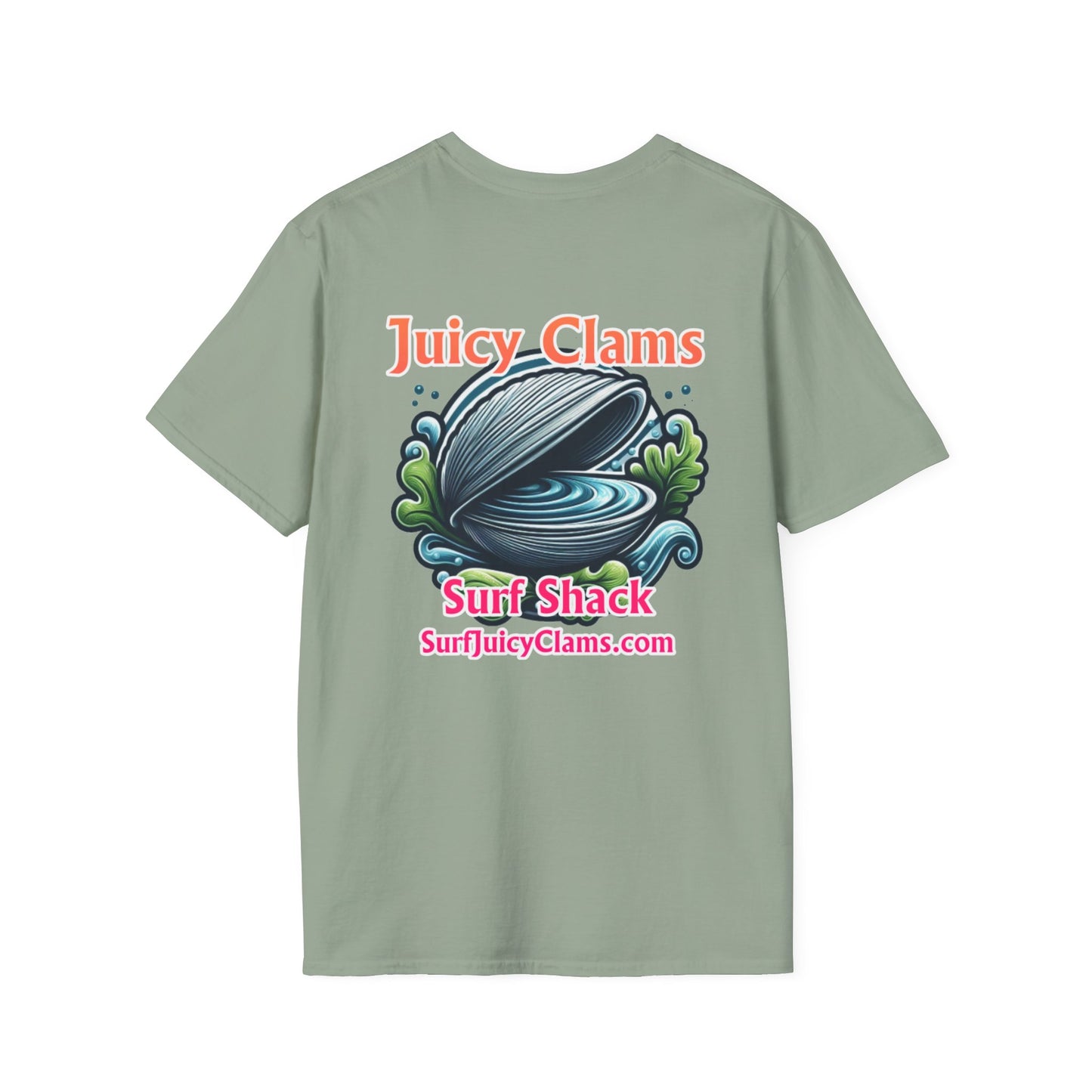 Juicy Clams Unisex Logo T-Shirt (A013)
