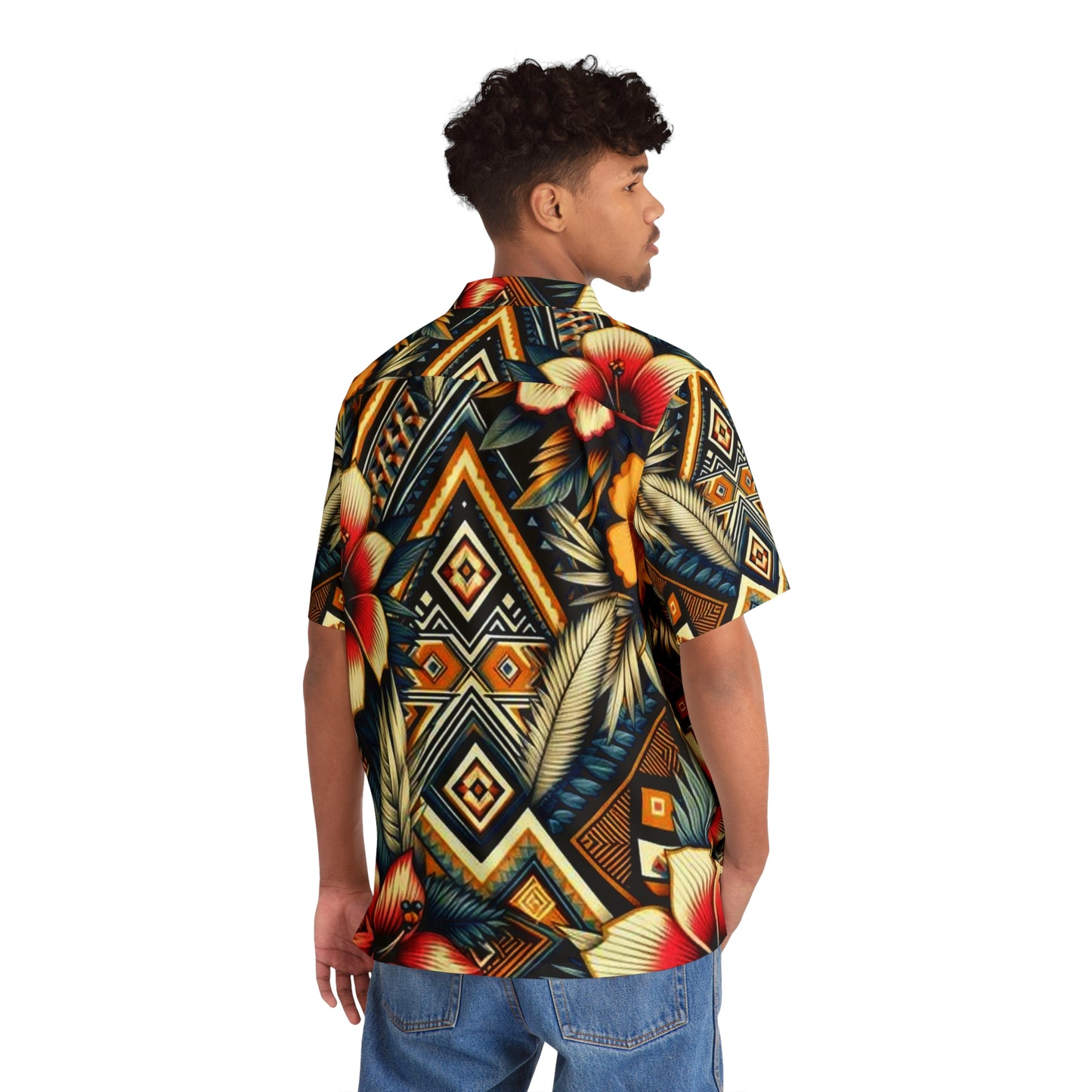 Juicy Clams Men's Hawaiian Shirt (1014)