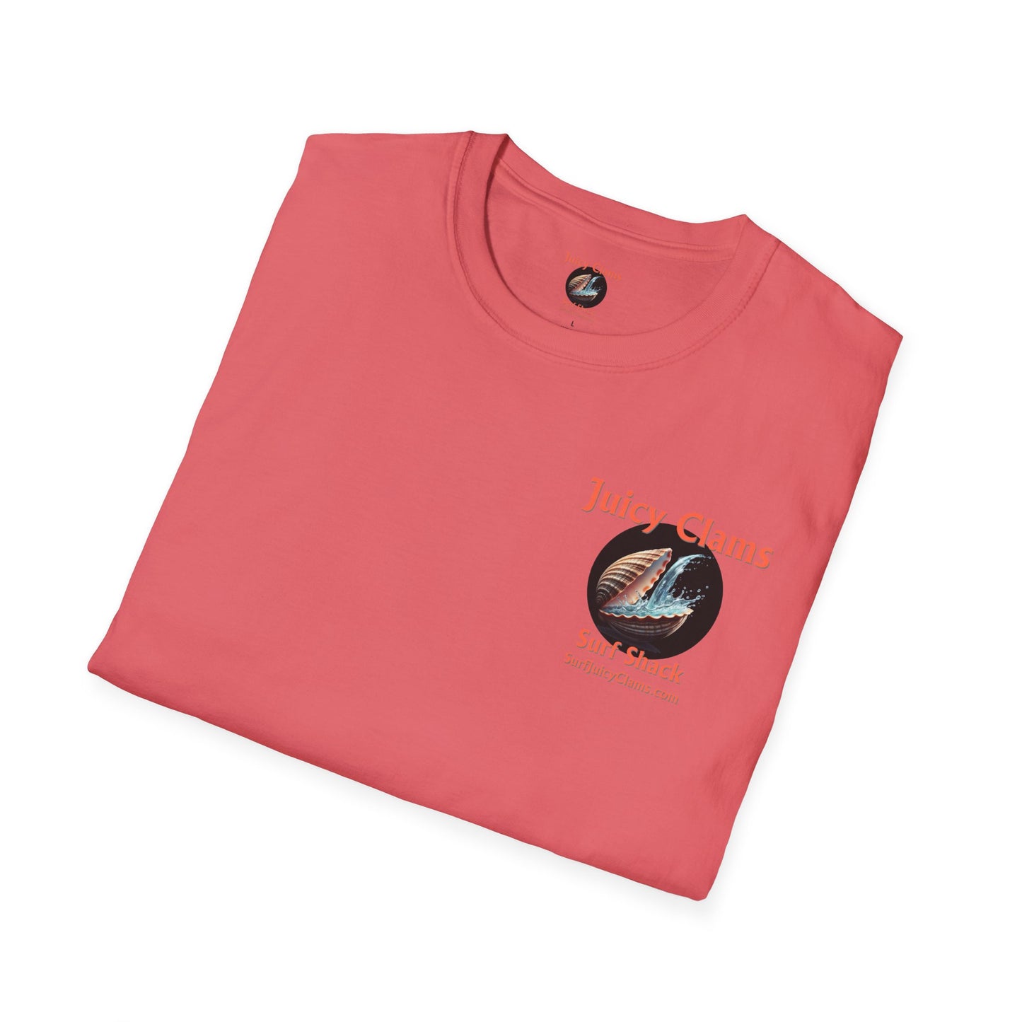 Juicy Clams Unisex Logo T-Shirt (A011)