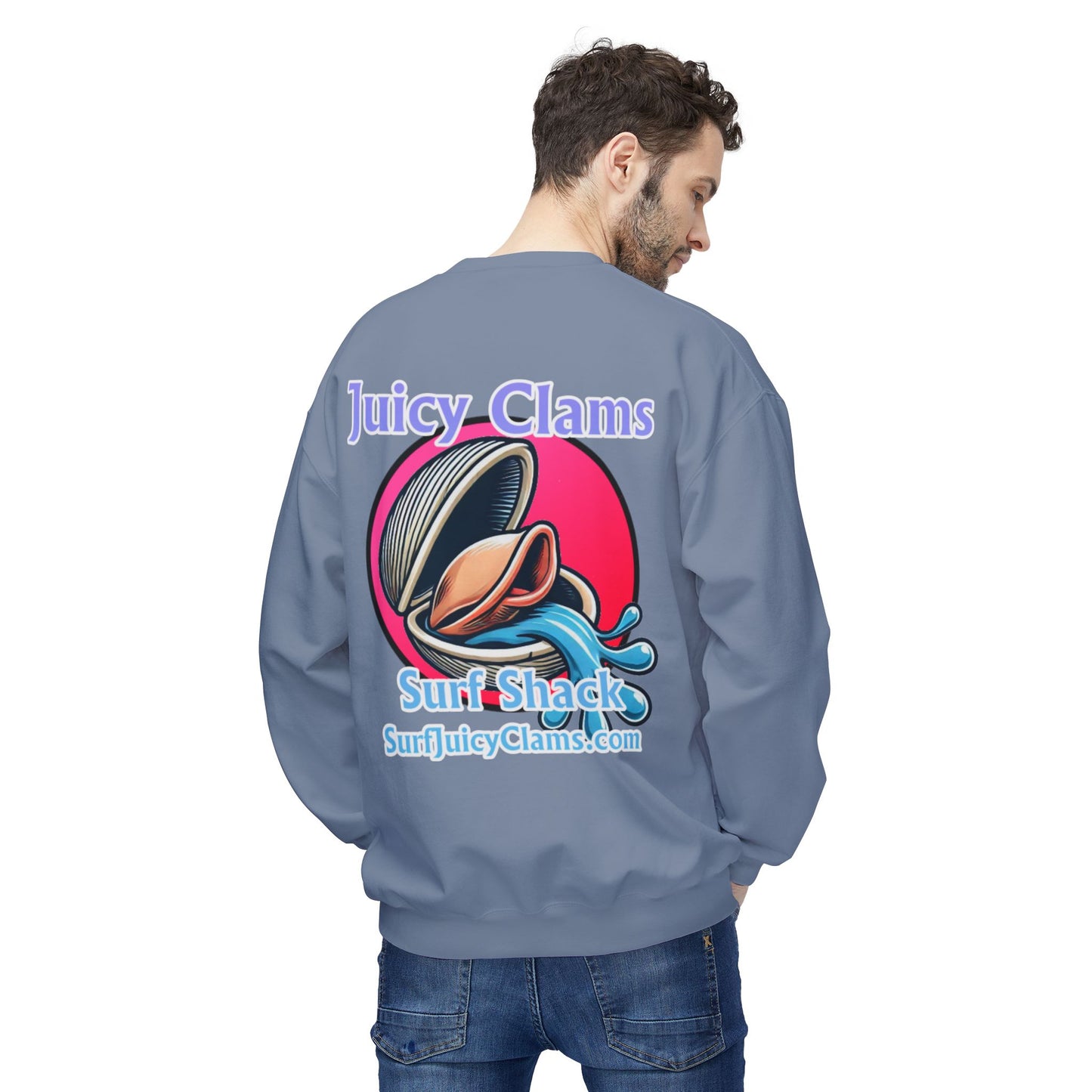 Juicy Clams Unisex Midweight Sweatshirt (A007)