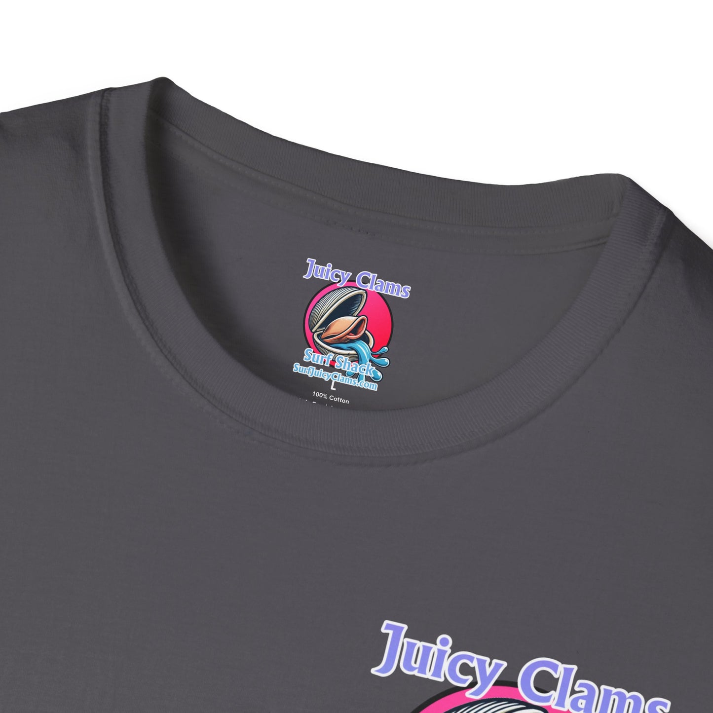 Juicy Clams Unisex Logo T-Shirt (A007)