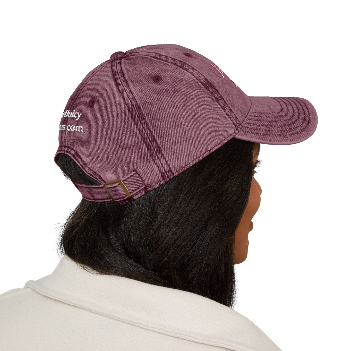 Juicy Clams Embroidered Vintage Cap (E003)