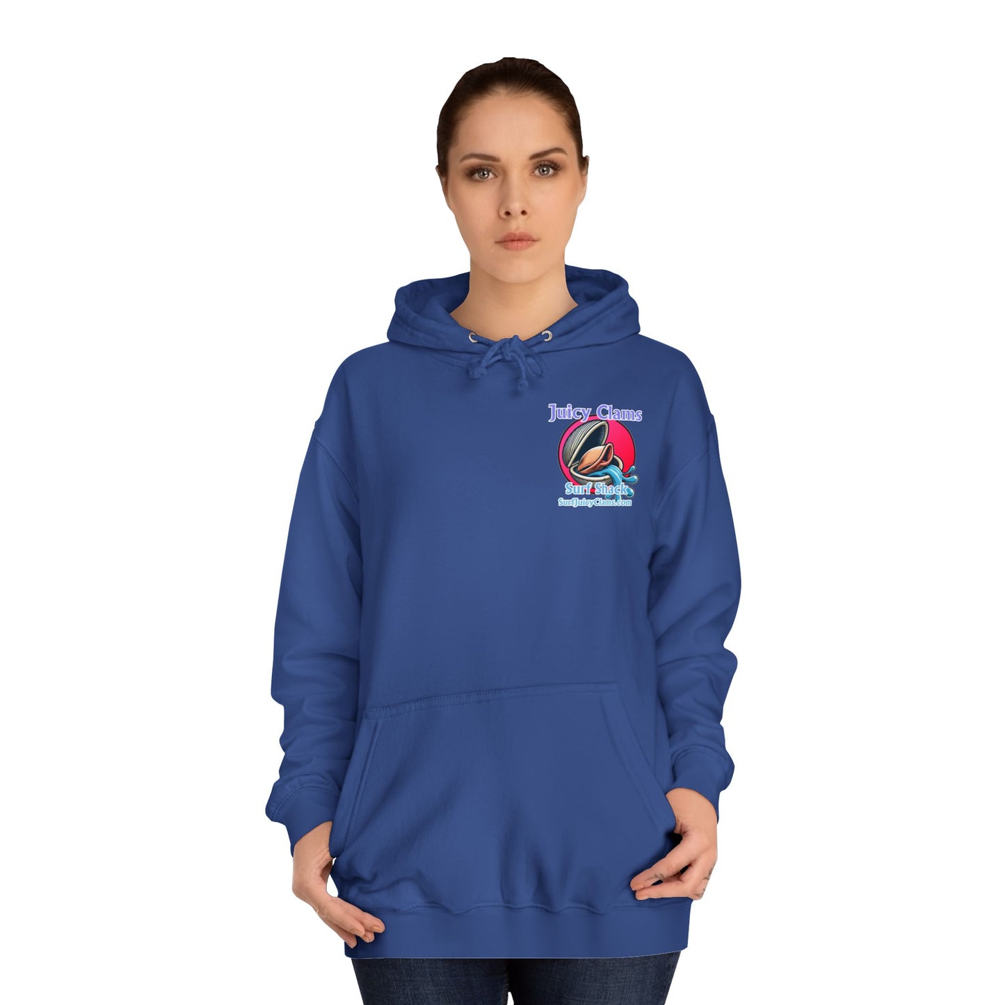 Juicy Clams Unisex College Hoodie (A007)