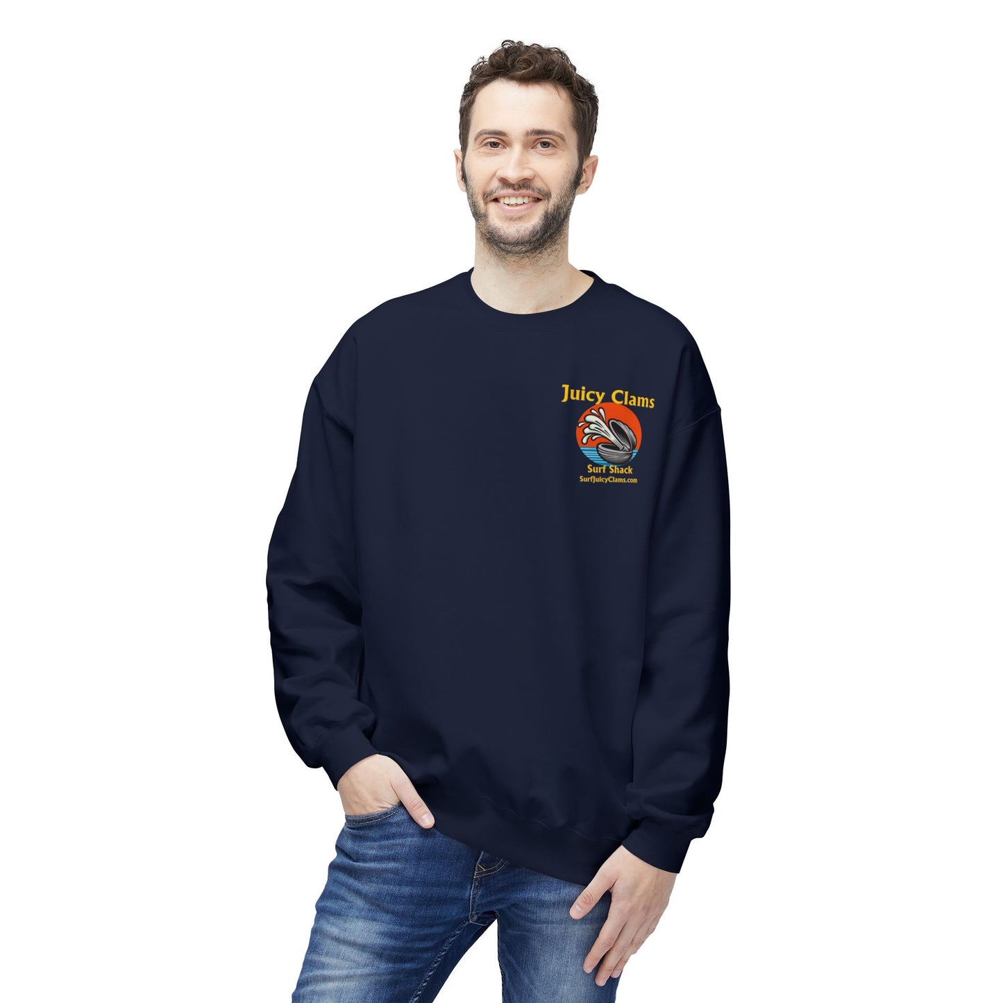 Juicy Clams Unisex Midweight Sweatshirt (A005)