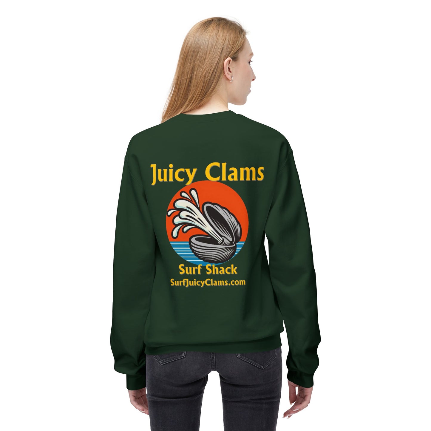 Juicy Clams Unisex Midweight Sweatshirt (A005)