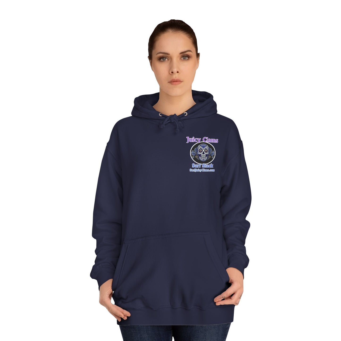 Juicy Clams Unisex College Hoodie (A006)