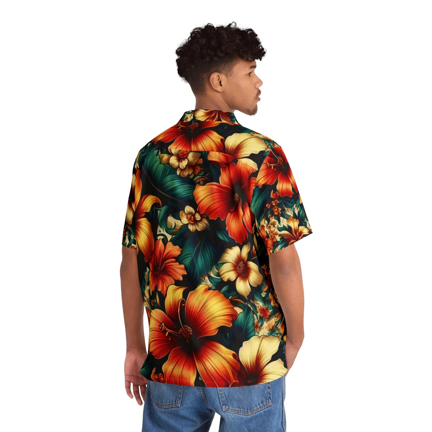 Juicy Clams Men's Hawaiian Shirt (1089)