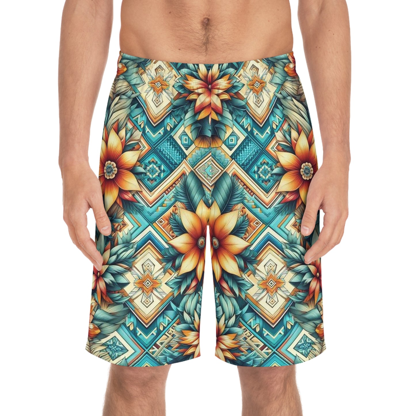 Juicy Clams Men's Board Shorts (1027)