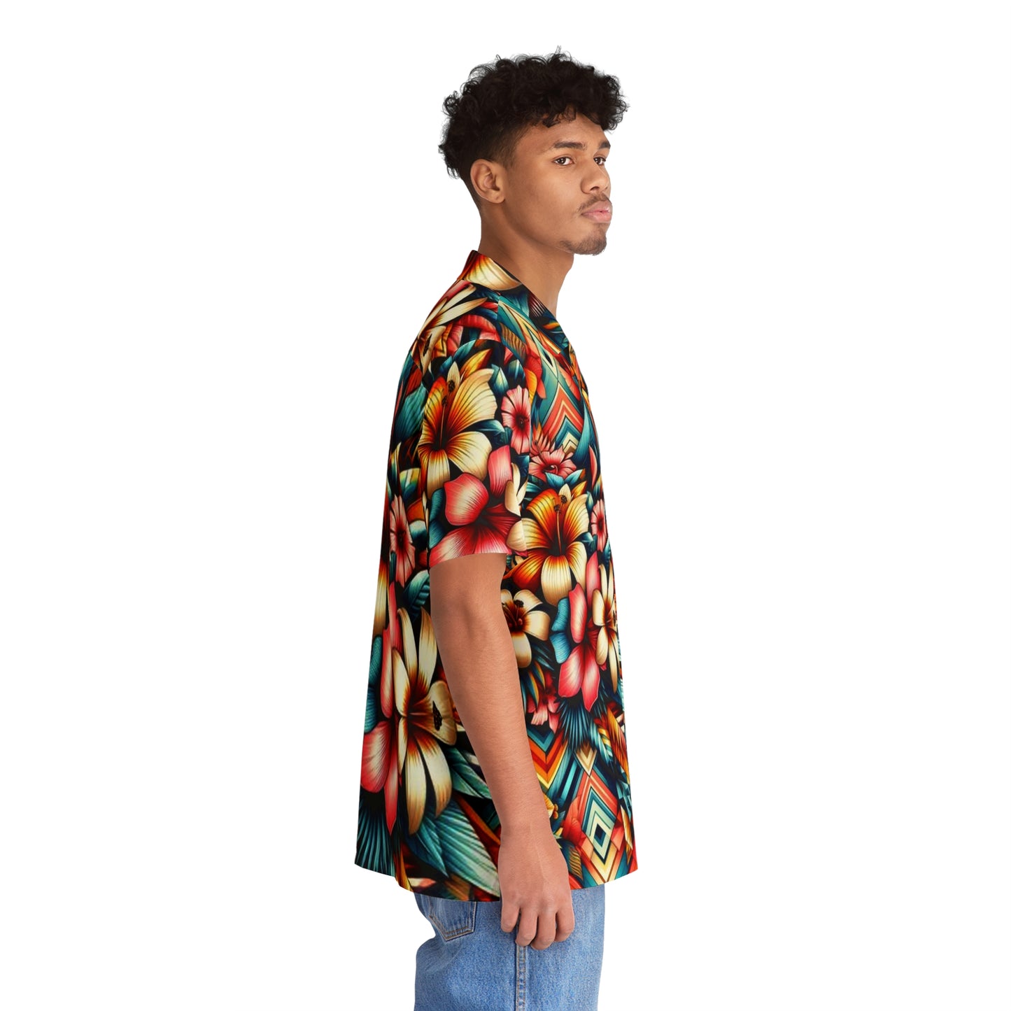Juicy Clams Men's Hawaiian Shirt (1116)